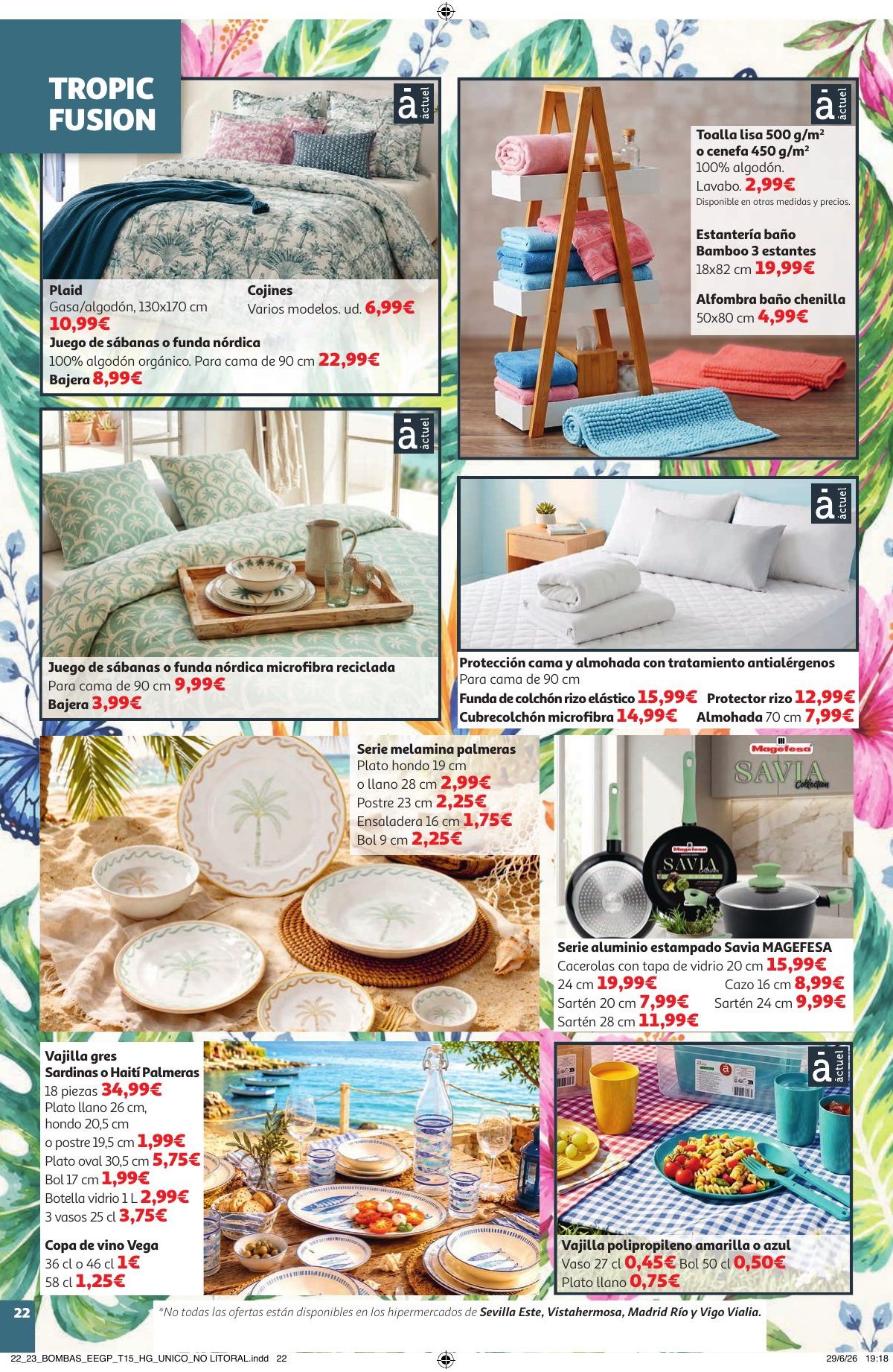 Folleto Alcampo · NO Litoral Verano Frutal — Página 22