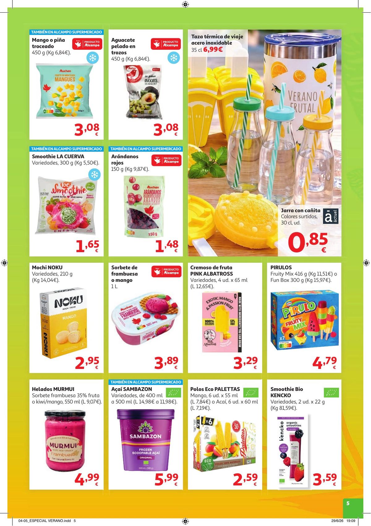 Folleto Alcampo · Litoral Verano Frutal — Página 5