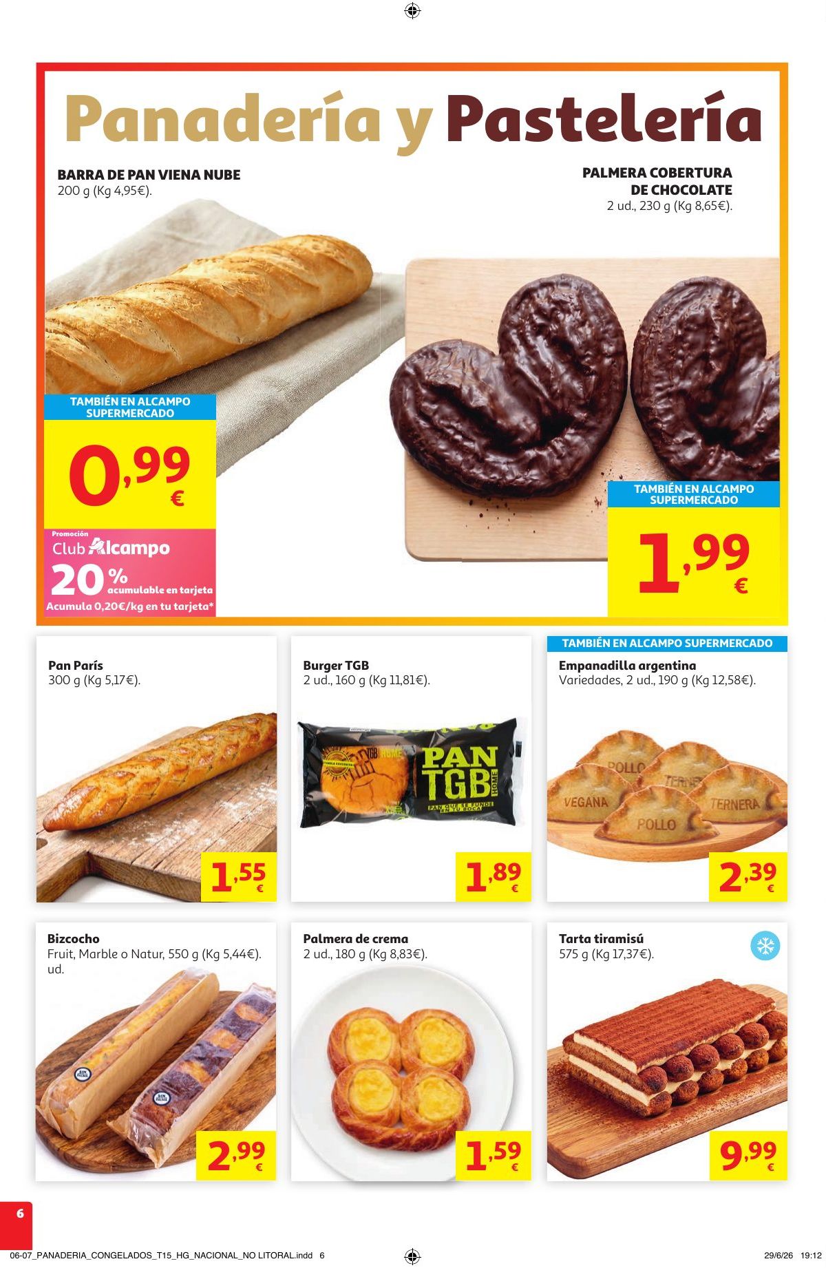 Folleto Alcampo · Litoral Verano Frutal — Página 6