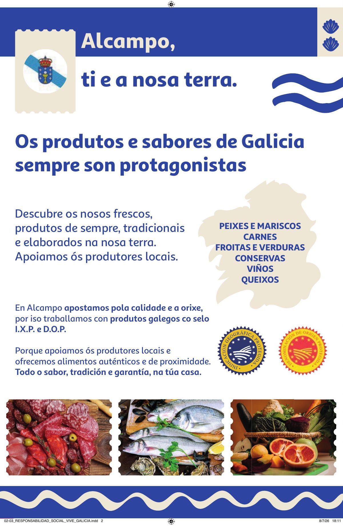 Folleto Alcampo · Vive Galicia Excepcional en Sabor — Página 2