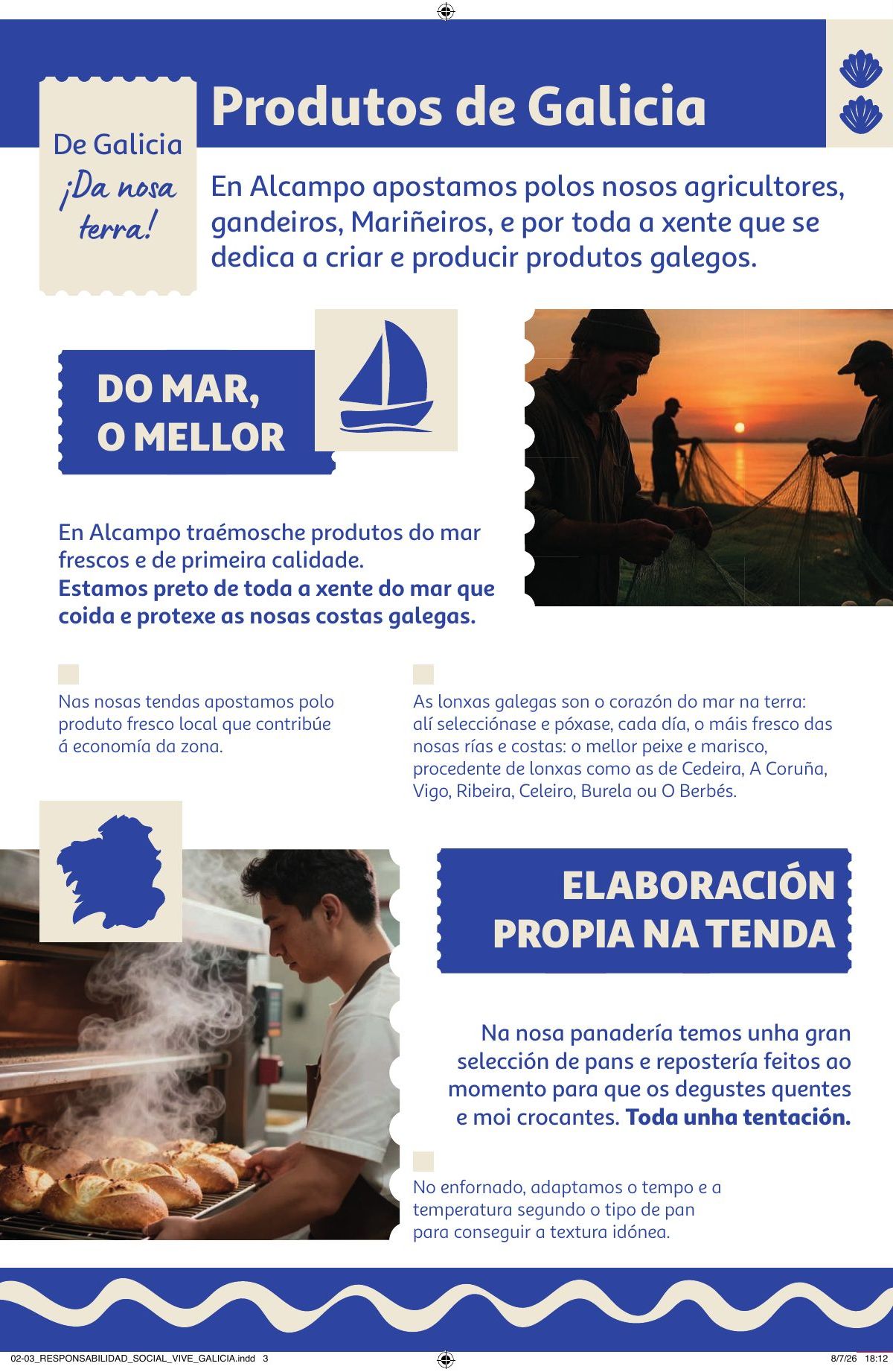 Folleto Alcampo · Vive Galicia Excepcional en Sabor — Página 3
