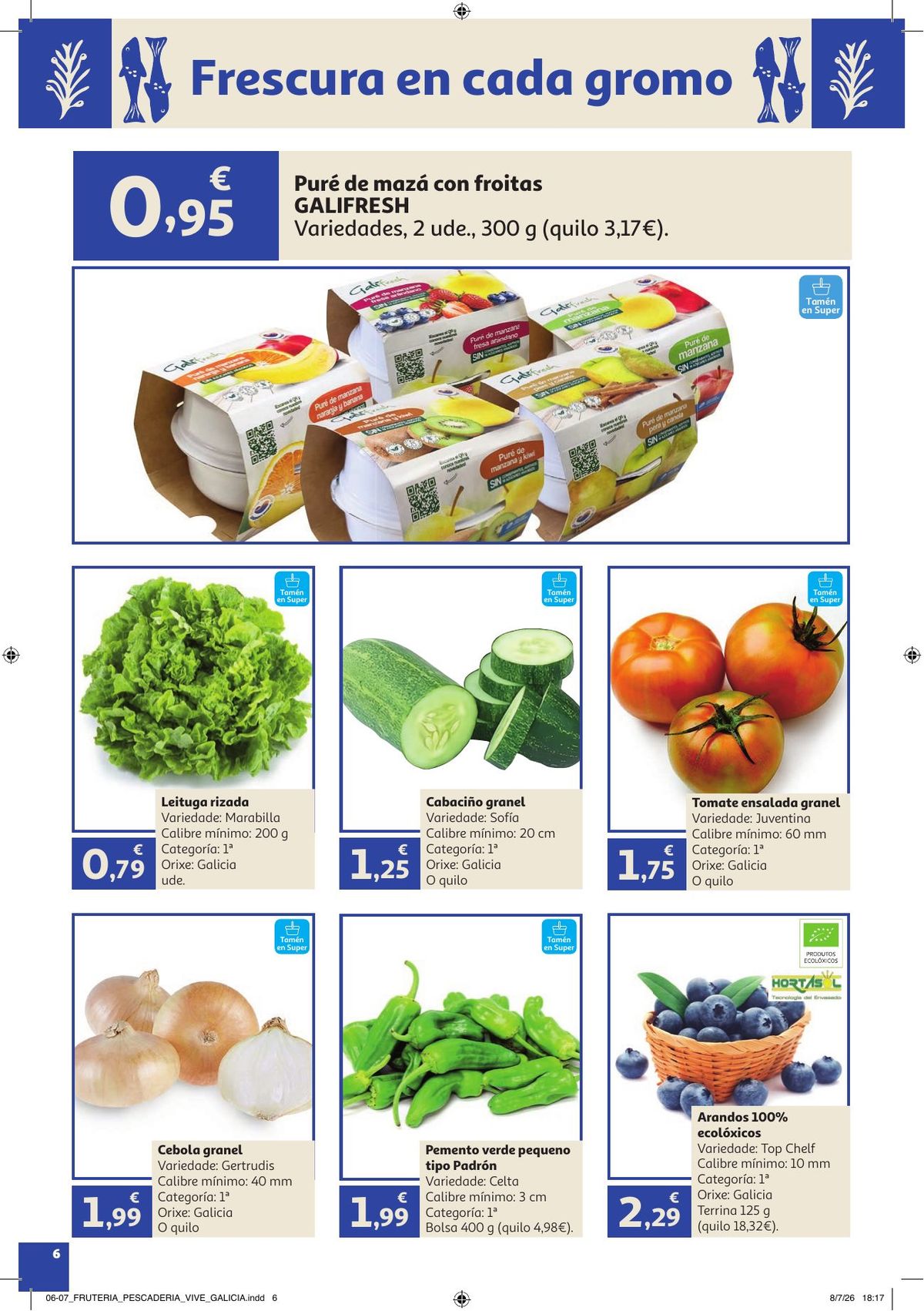 Folleto Alcampo · Vive Galicia Excepcional en Sabor — Página 6