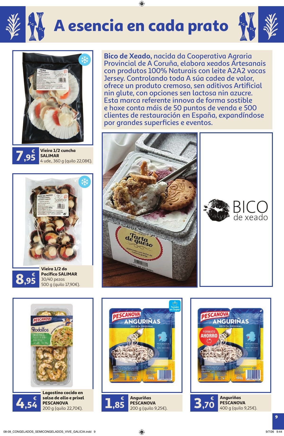 Folleto Alcampo · Vive Galicia Excepcional en Sabor — Página 9