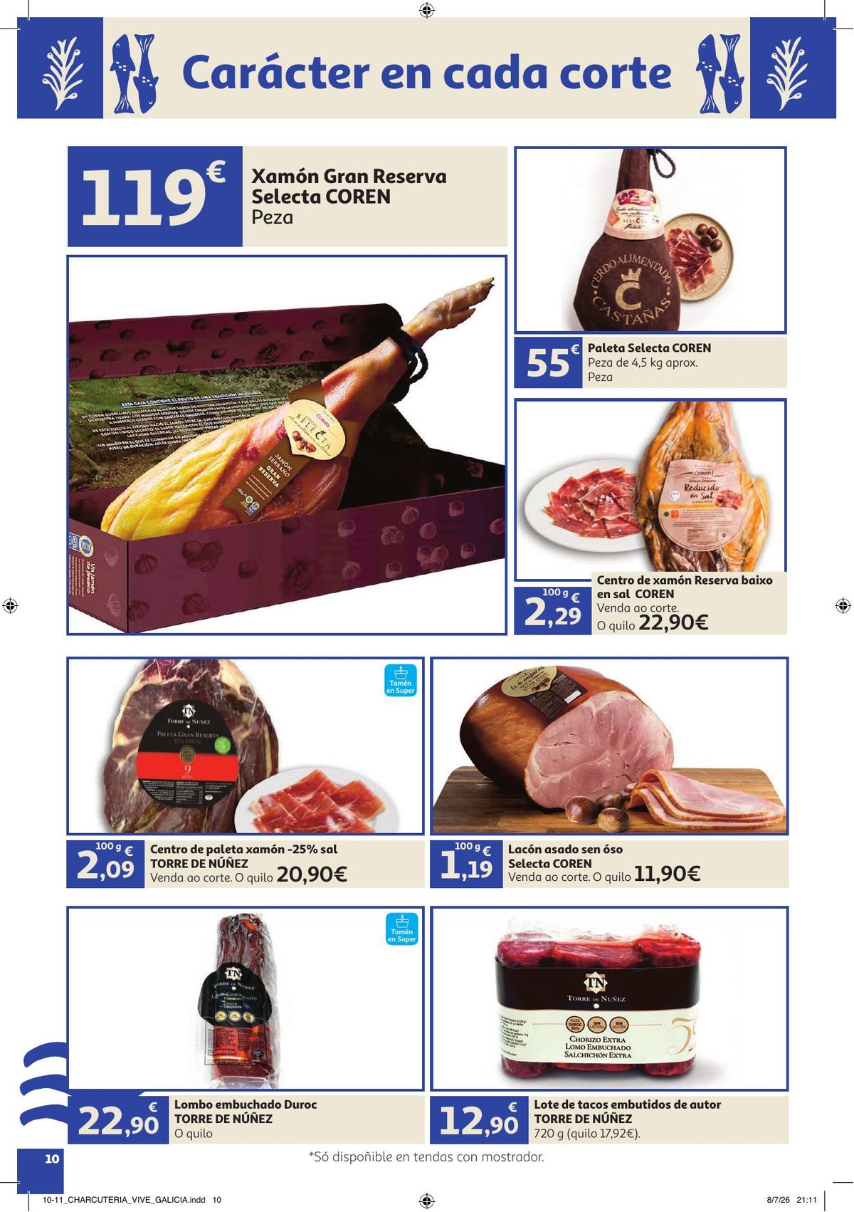 Folleto Alcampo · Vive Galicia Excepcional en Sabor — Página 10