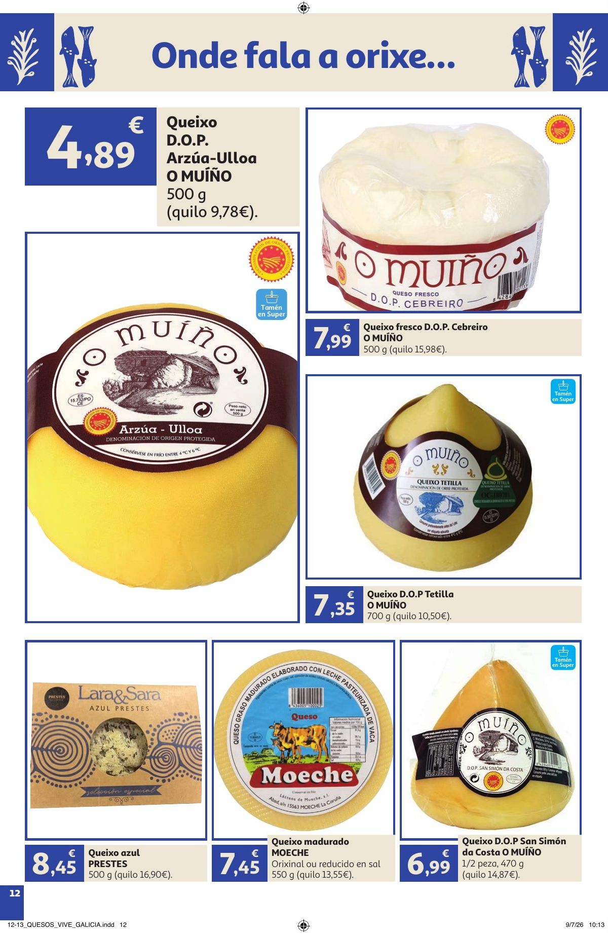 Folleto Alcampo · Vive Galicia Excepcional en Sabor — Página 12
