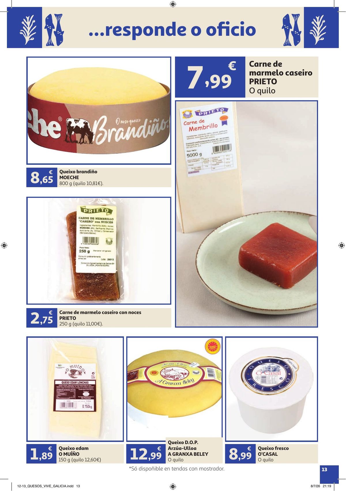 Folleto Alcampo · Vive Galicia Excepcional en Sabor — Página 13