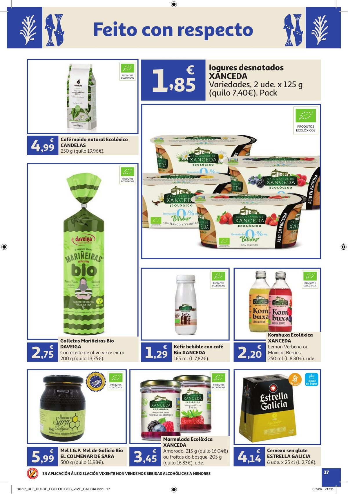 Folleto Alcampo · Vive Galicia Excepcional en Sabor — Página 17