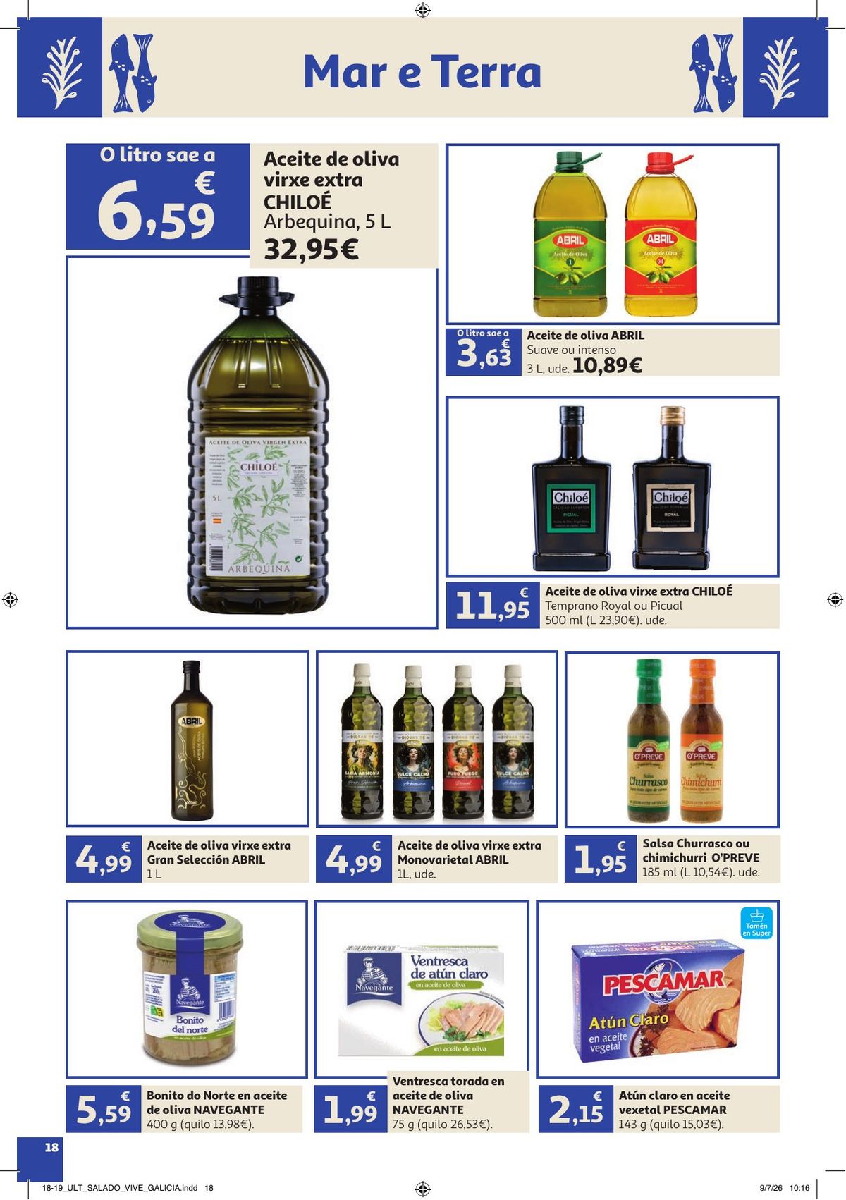Folleto Alcampo · Vive Galicia Excepcional en Sabor — Página 18