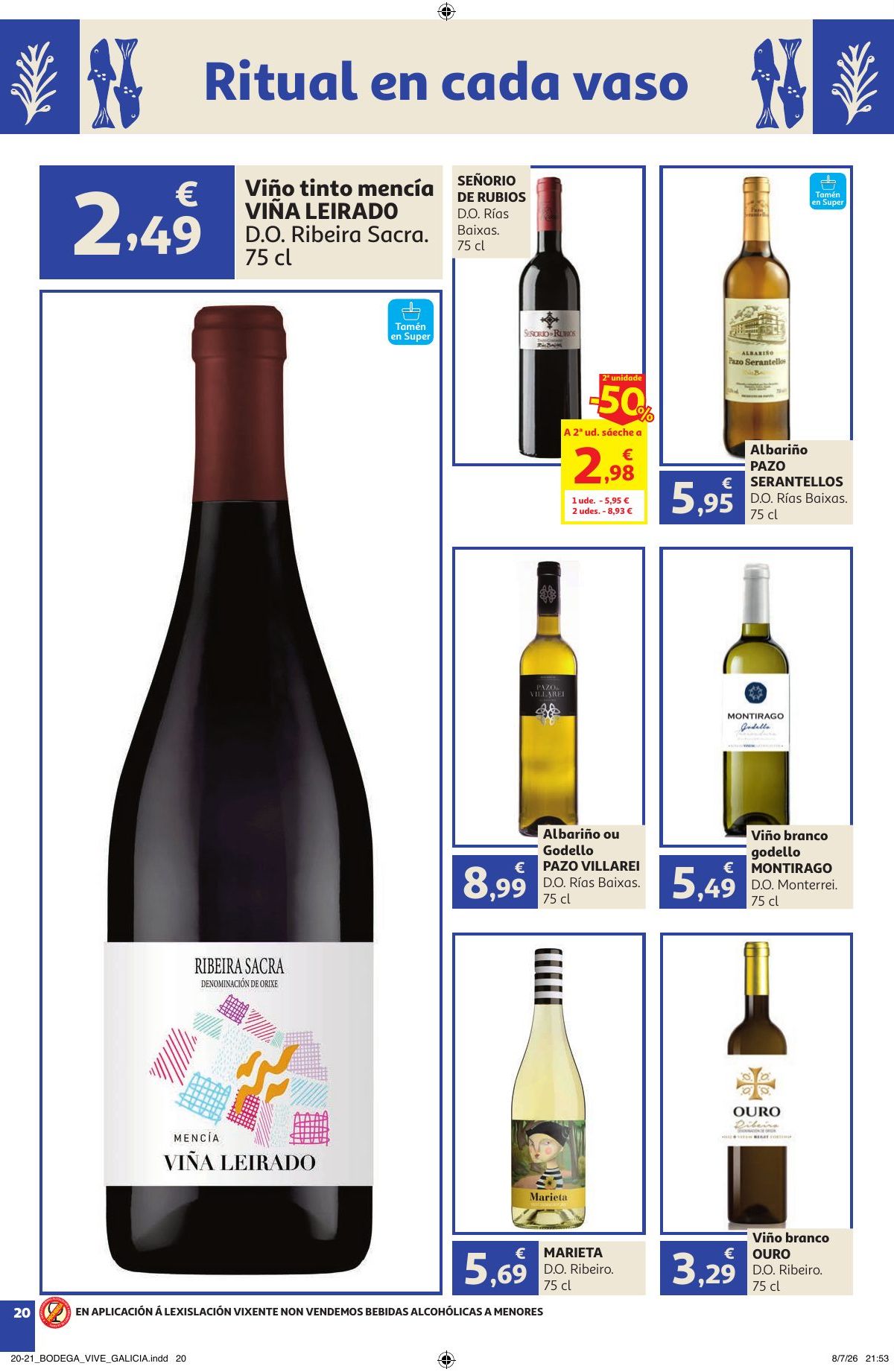 Folleto Alcampo · Vive Galicia Excepcional en Sabor — Página 20