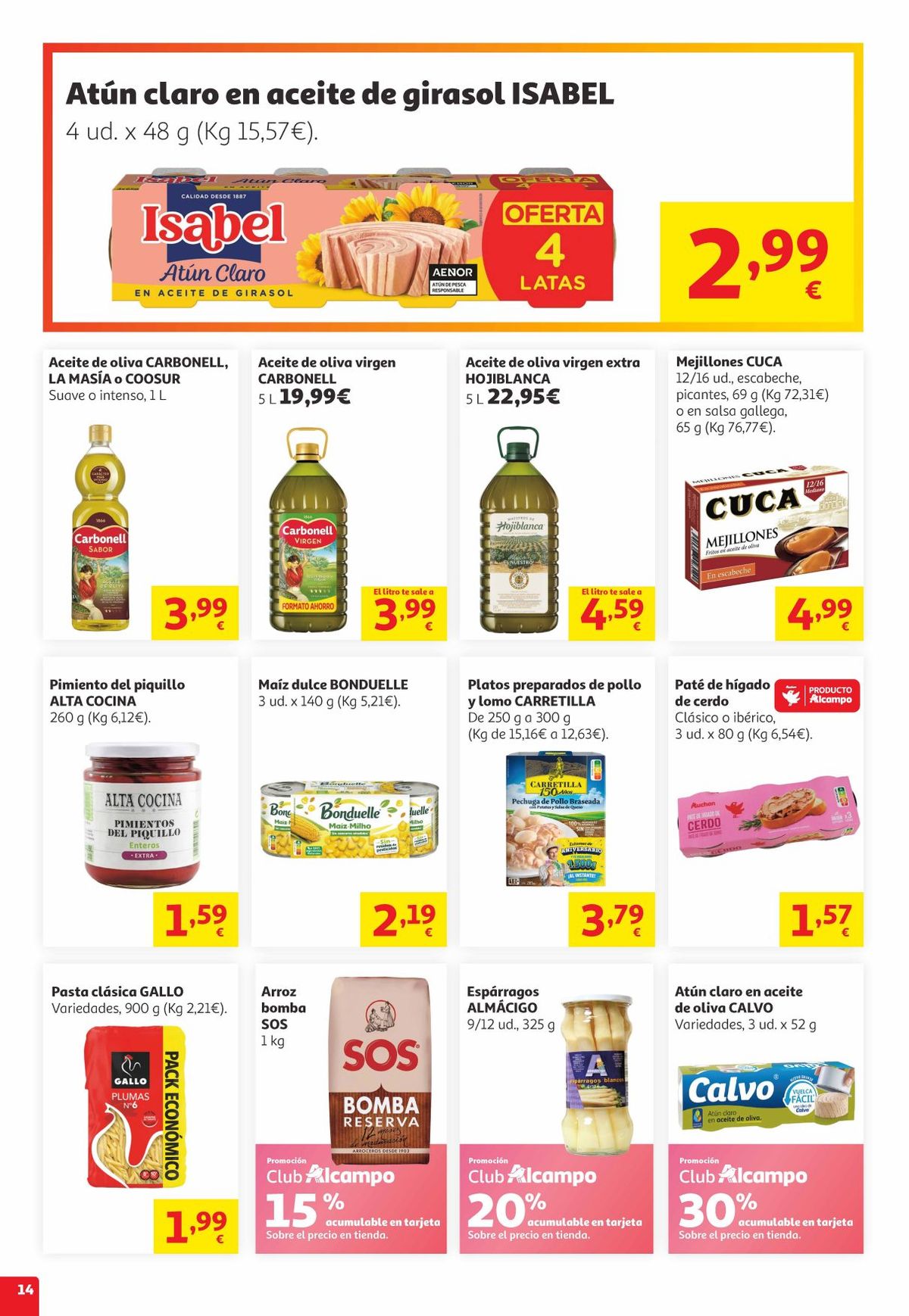 Folleto Alcampo · Trafico 16 (Canarias) — Página 14