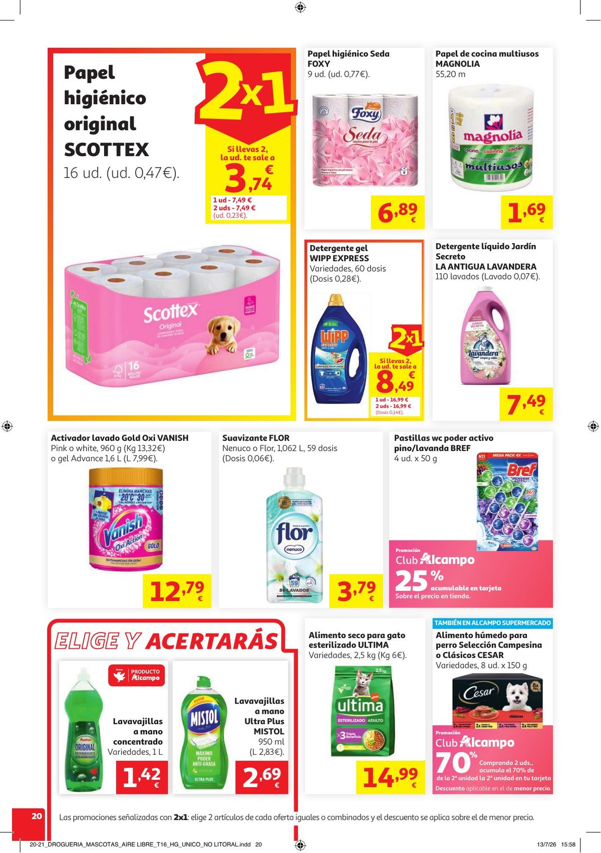 Folleto Alcampo · Litoral Come Fácil en Verano — Página 20