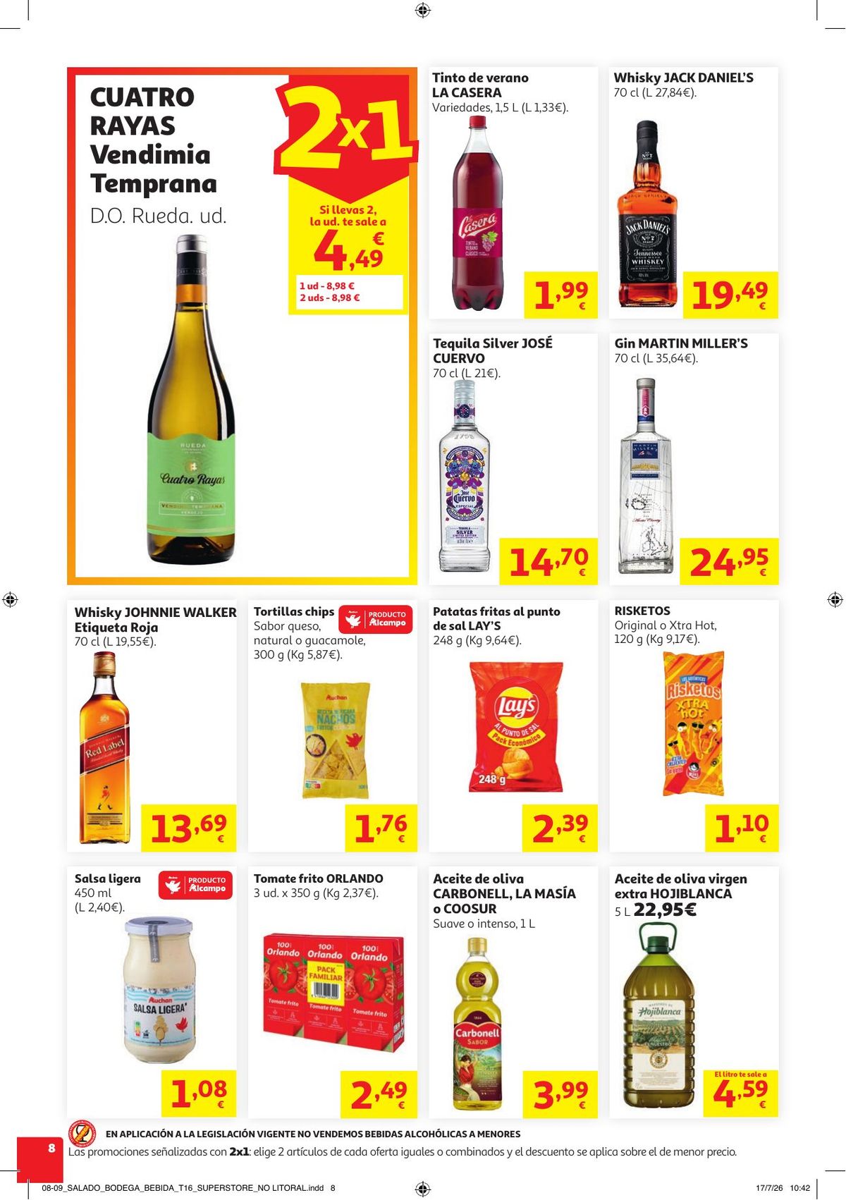 Folleto Alcampo · Litoral Catalan Come Fácil en Verano — Página 8