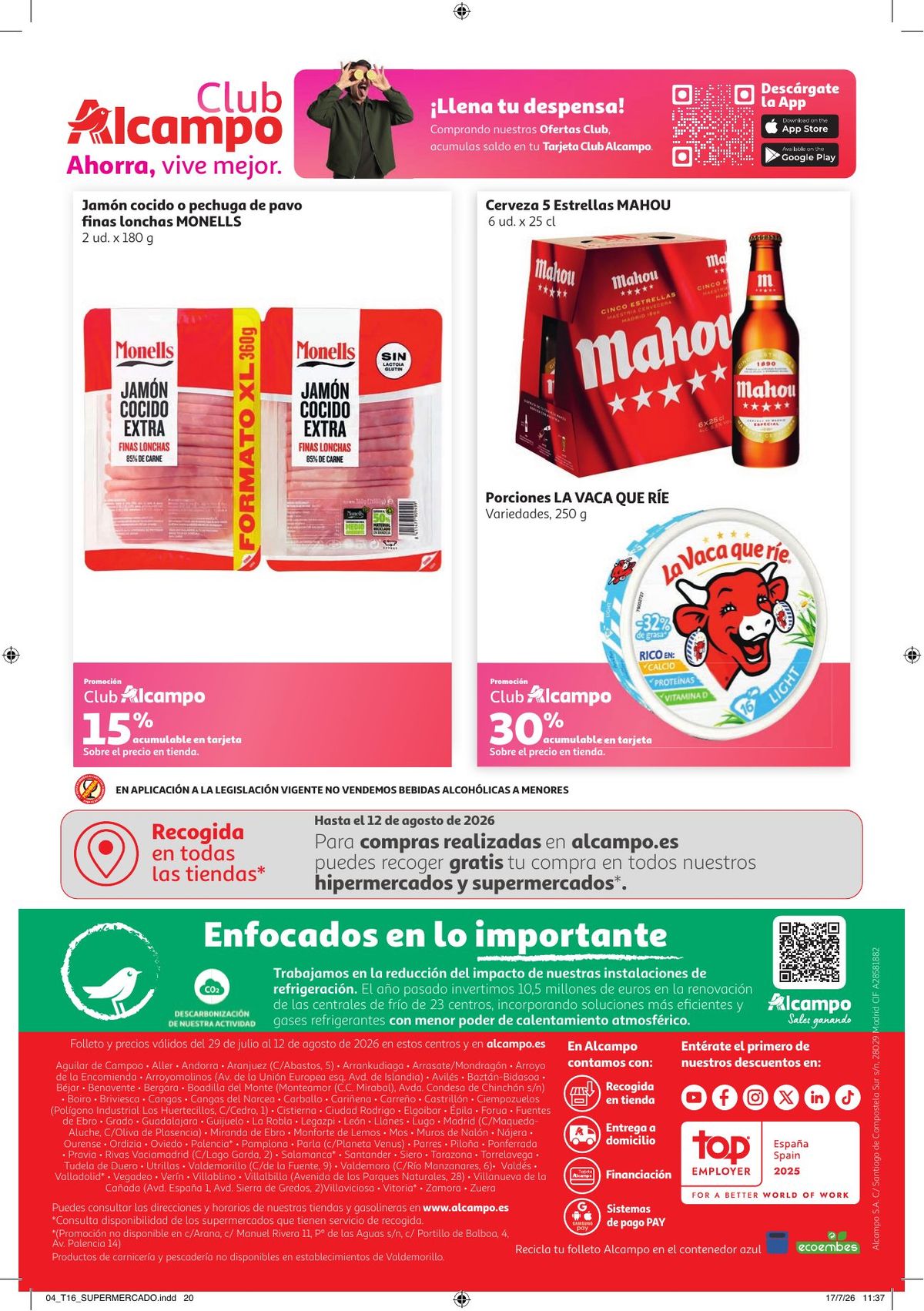 Folleto Alcampo · Come Fácil en Verano — Página 4