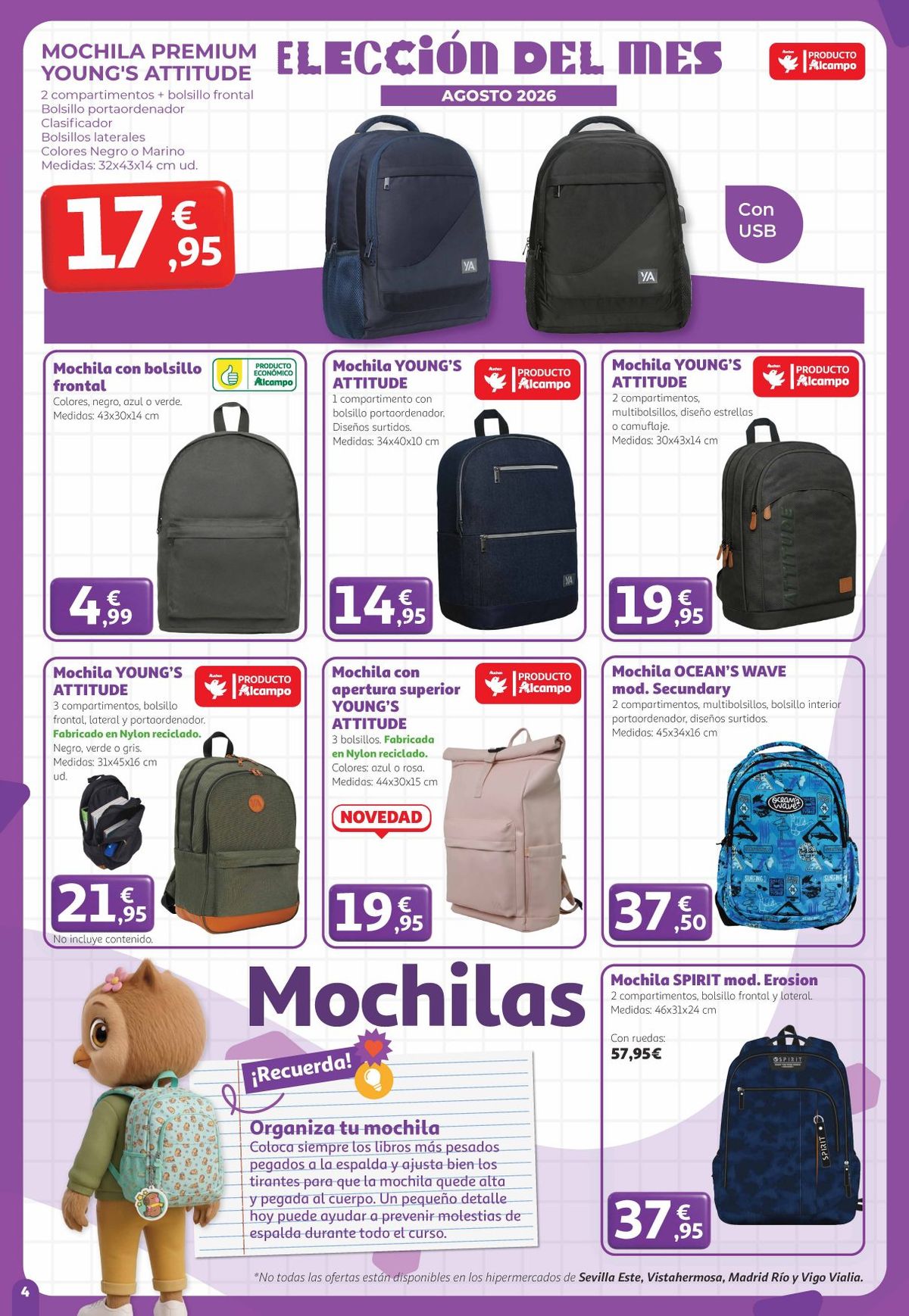 Folleto Alcampo · Trafico 17 (Canarias) — Página 4