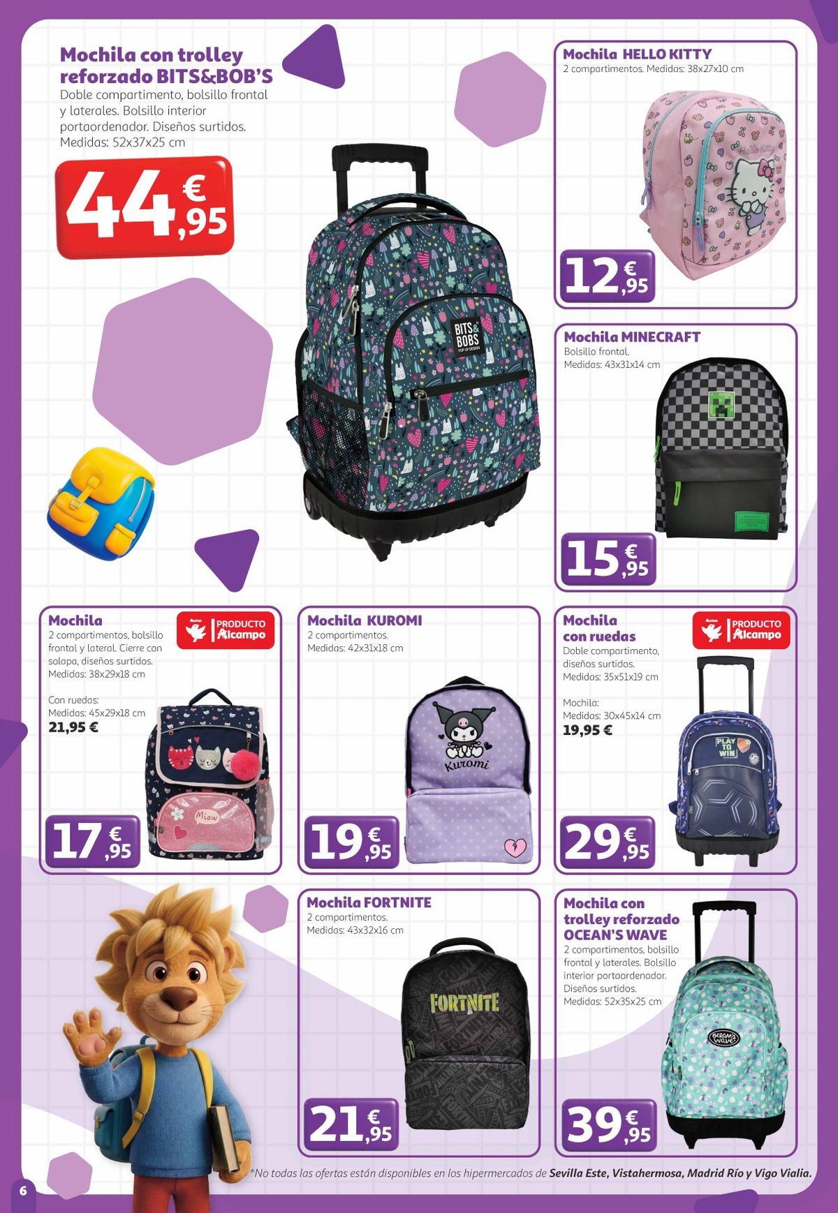Folleto Alcampo · Trafico 17 (Canarias) — Página 6