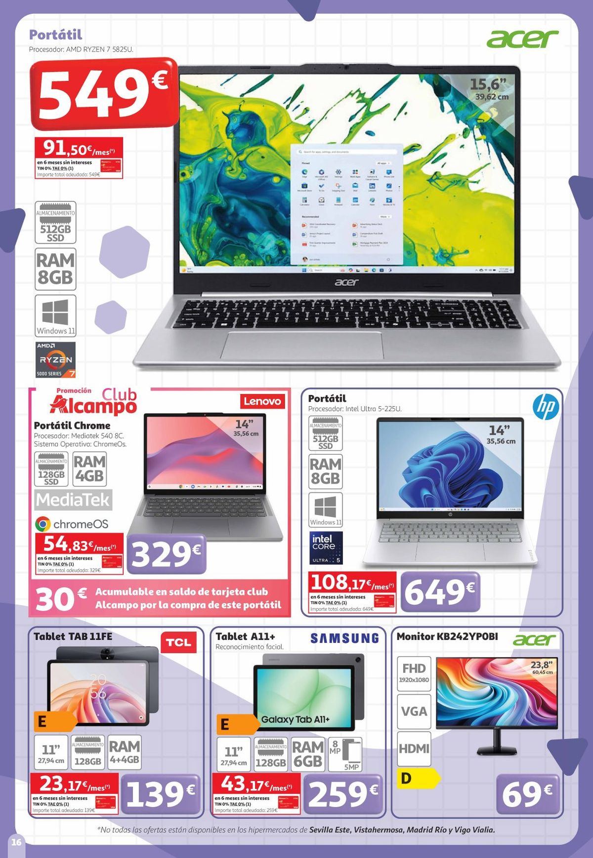 Folleto Alcampo · Trafico 17 (Canarias) — Página 16