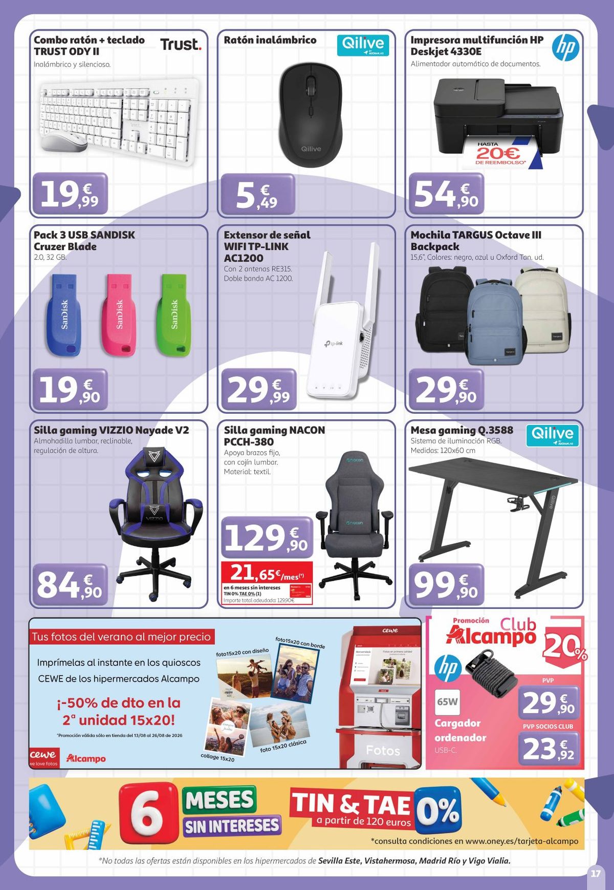 Folleto Alcampo · Trafico 17 (Canarias) — Página 17