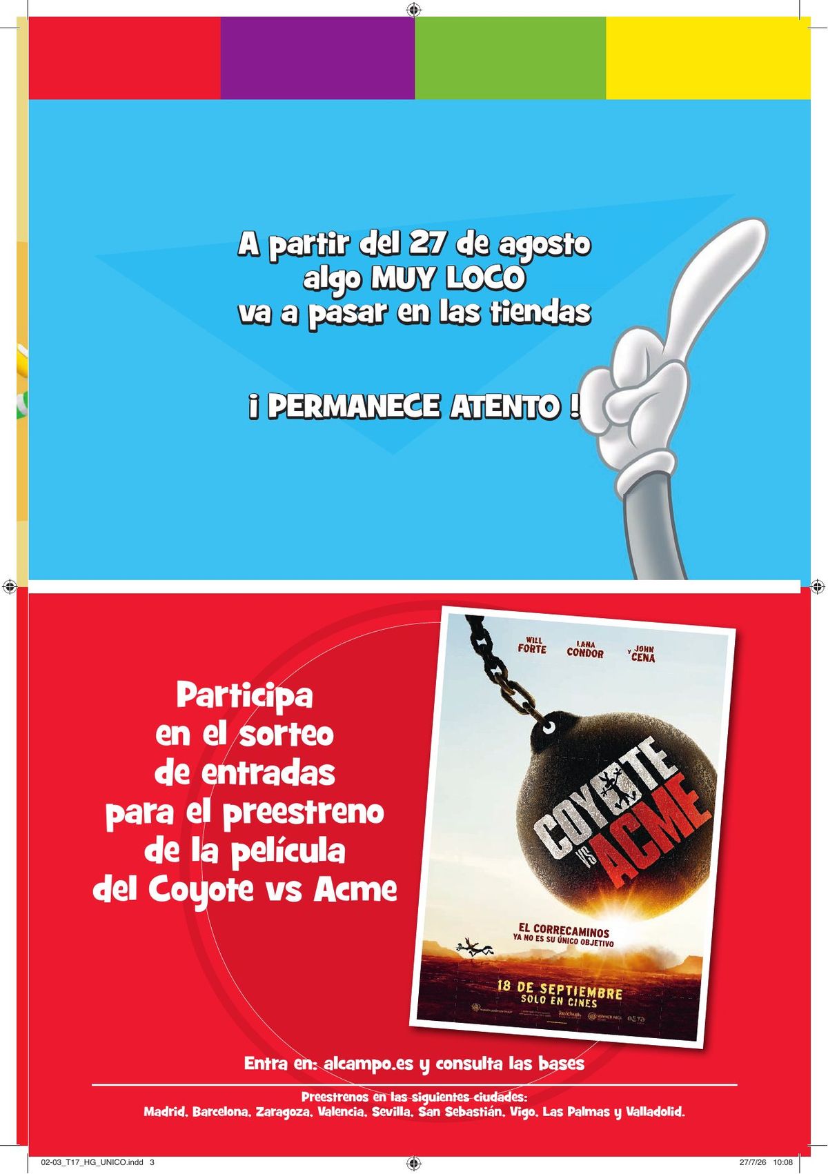 Folleto Alcampo · Vuelta al Cole — Página 3