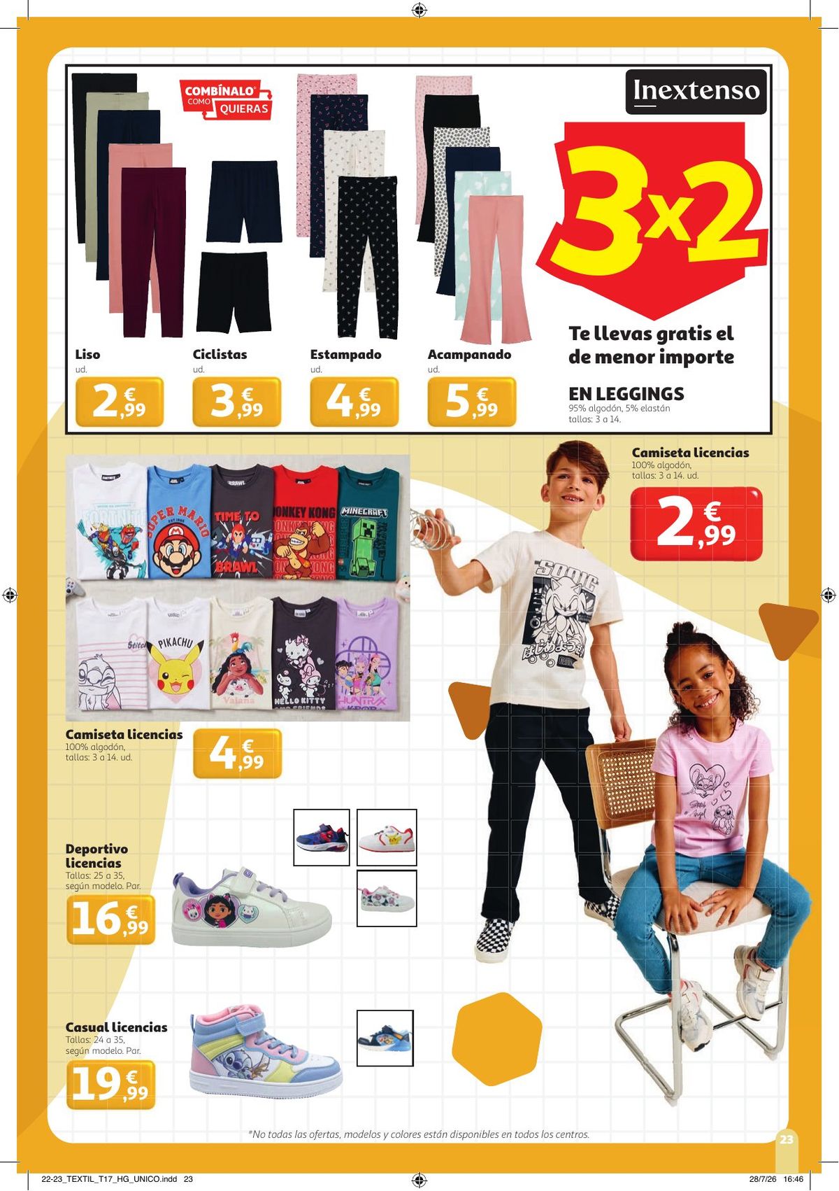 Folleto Alcampo · Vuelta al Cole — Página 23