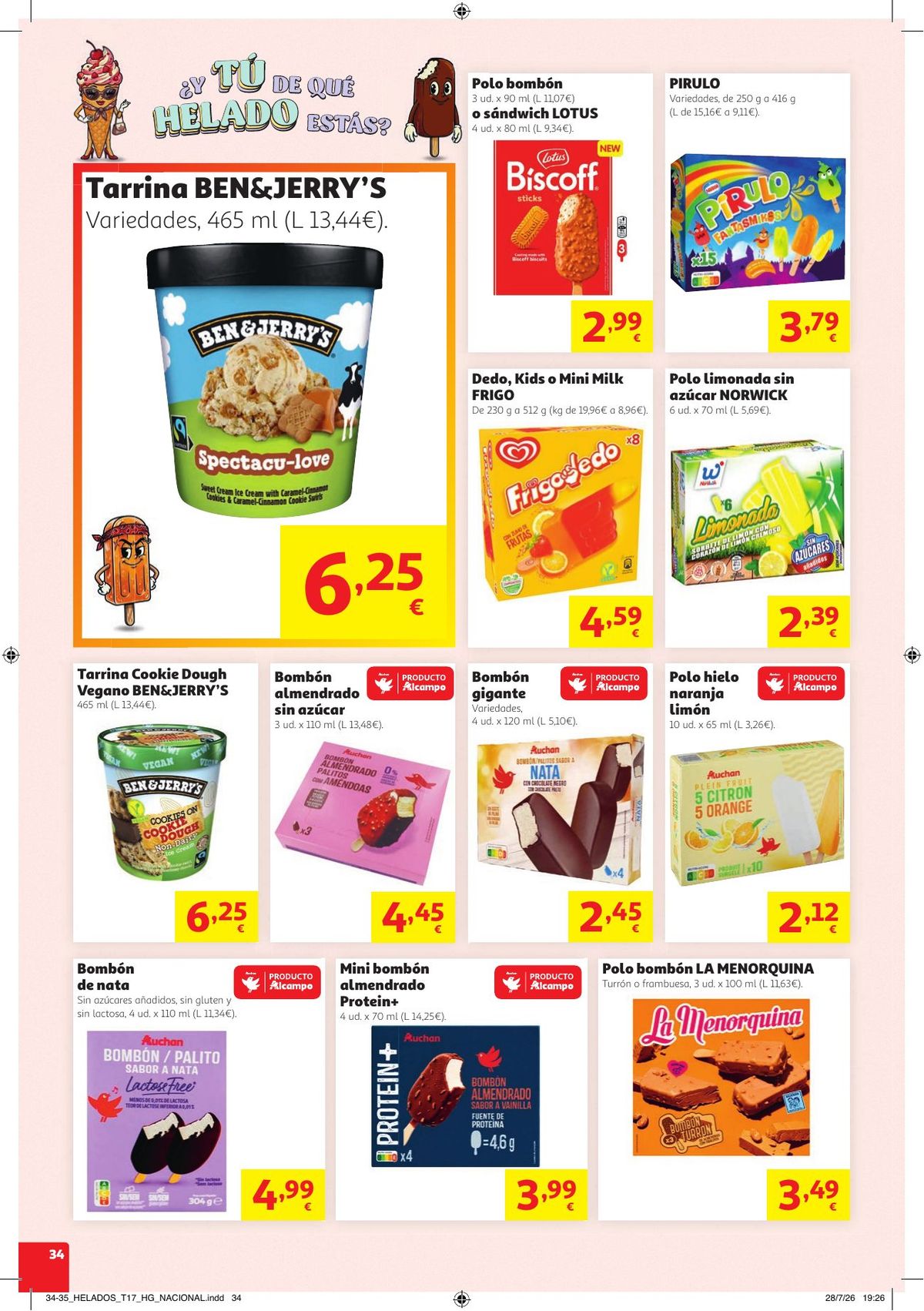 Folleto Alcampo · Vuelta al Cole — Página 34