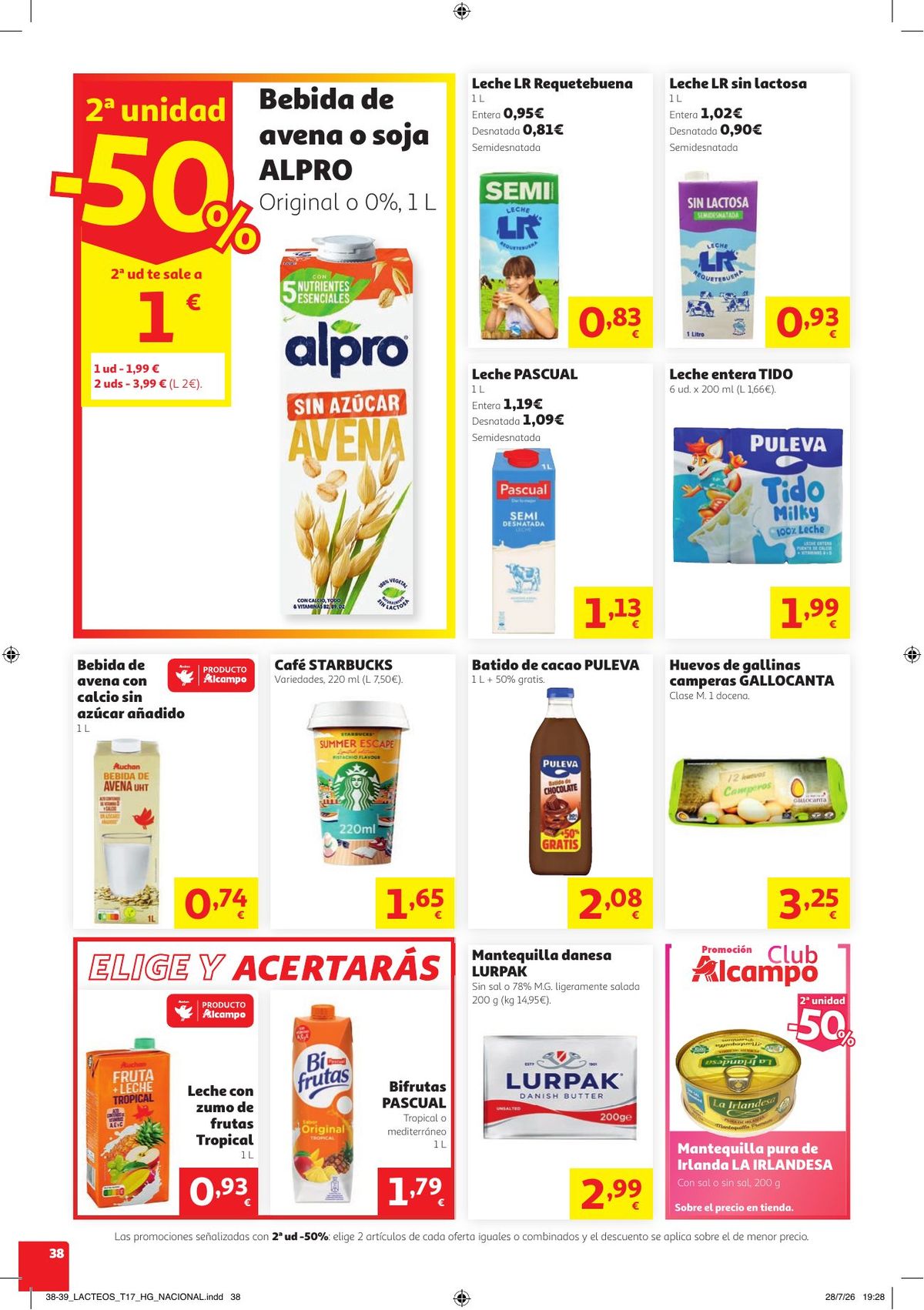 Folleto Alcampo · Vuelta al Cole — Página 38