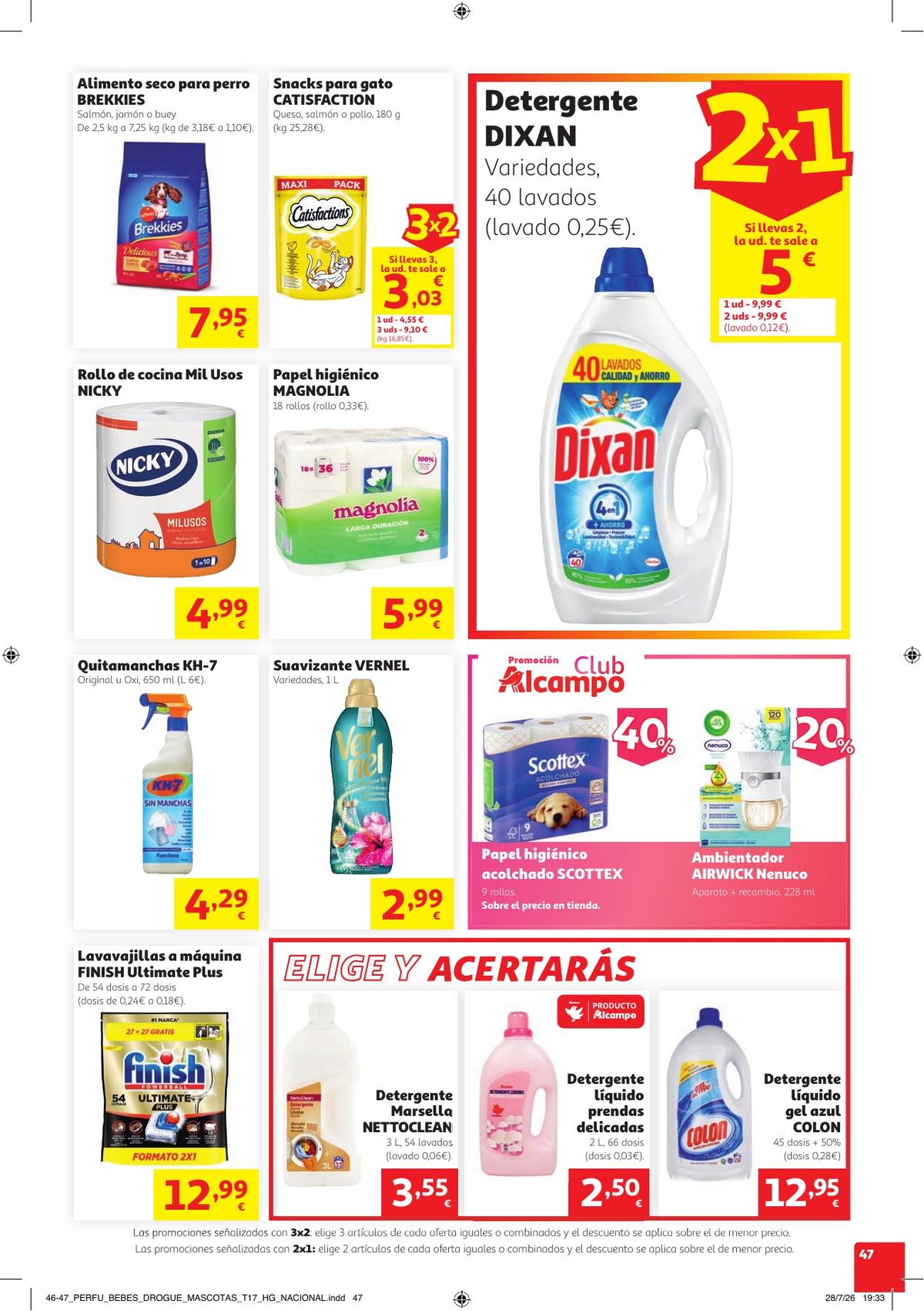 Folleto Alcampo · Vuelta al Cole — Página 47