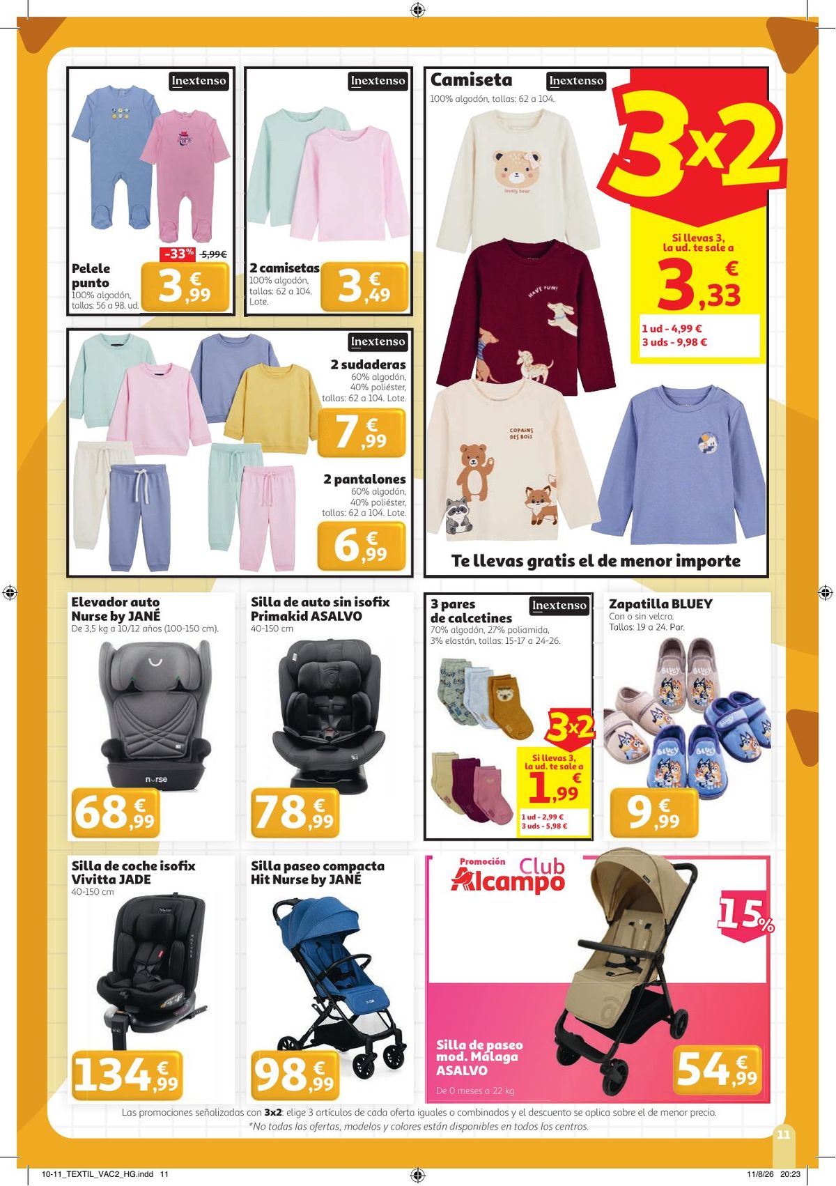 Folleto Alcampo · Vuelta al Cole 2 — Página 11