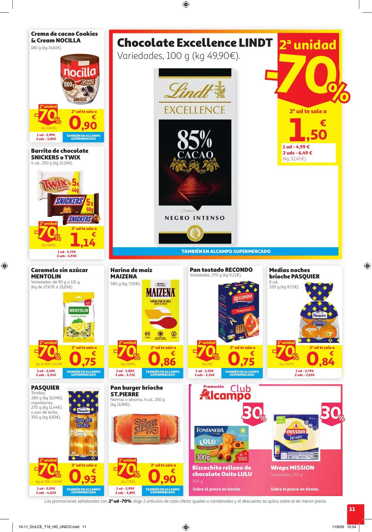 Folleto Alcampo · 2ª Unidad -70% en Cientos de Articulos — Página 11