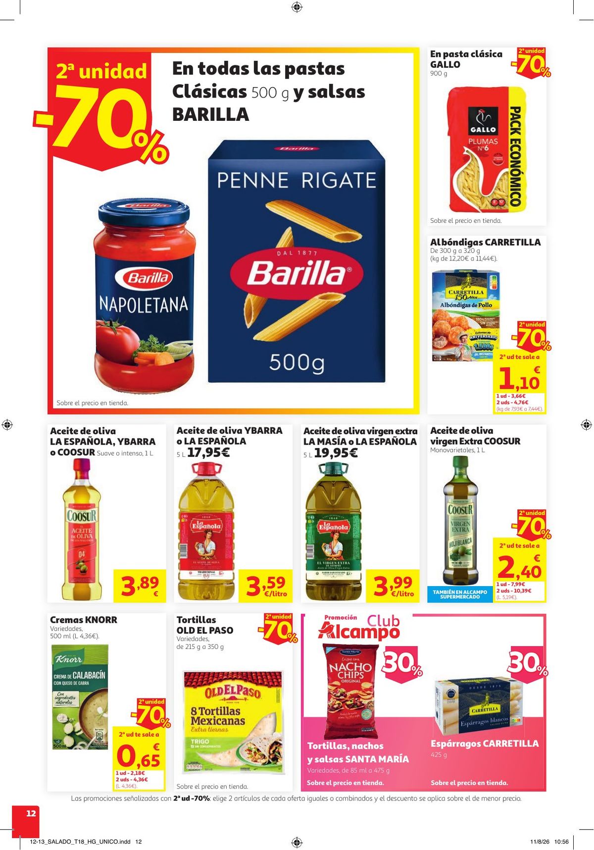 Folleto Alcampo · 2ª Unidad -70% en Cientos de Articulos — Página 12