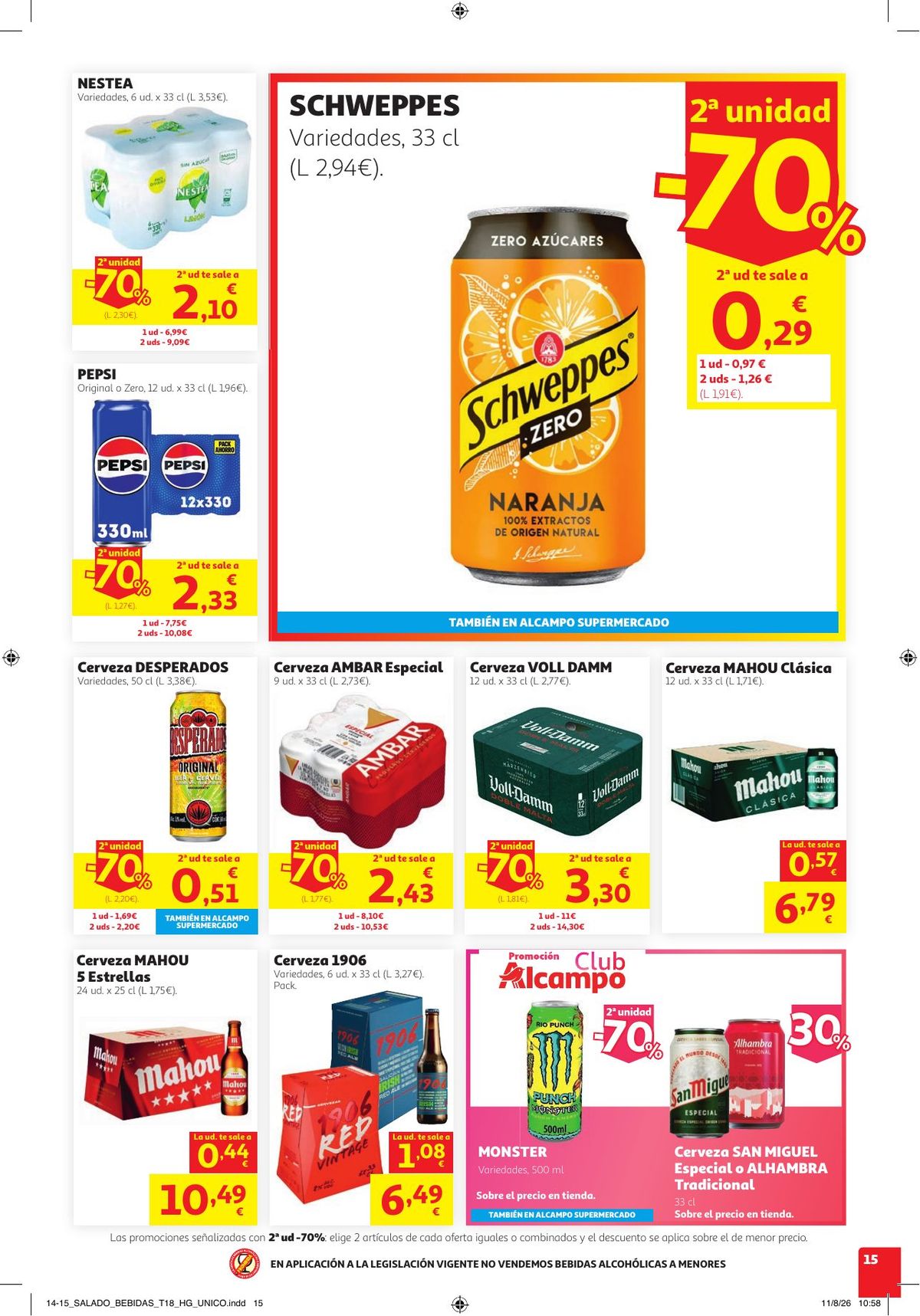 Folleto Alcampo · 2ª Unidad -70% en Cientos de Articulos — Página 15