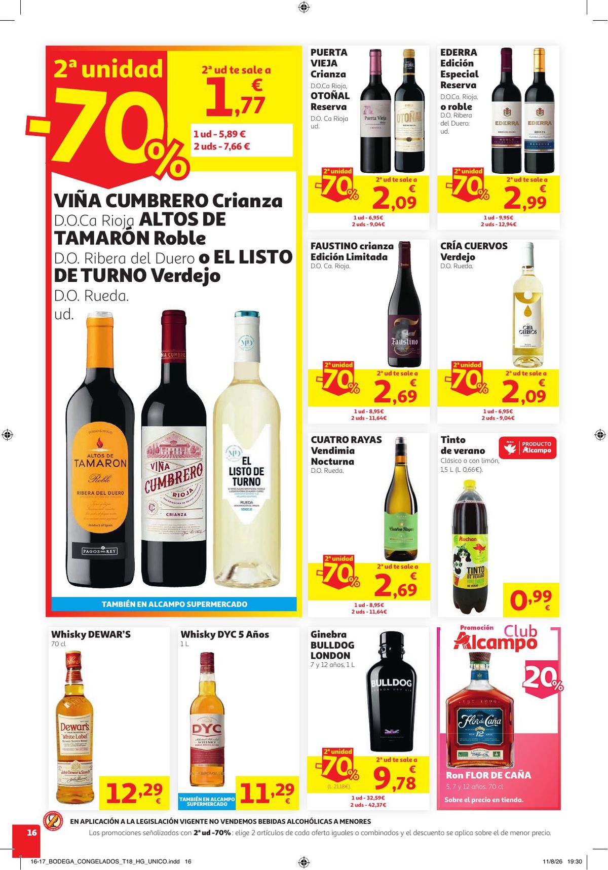 Folleto Alcampo · 2ª Unidad -70% en Cientos de Articulos — Página 16