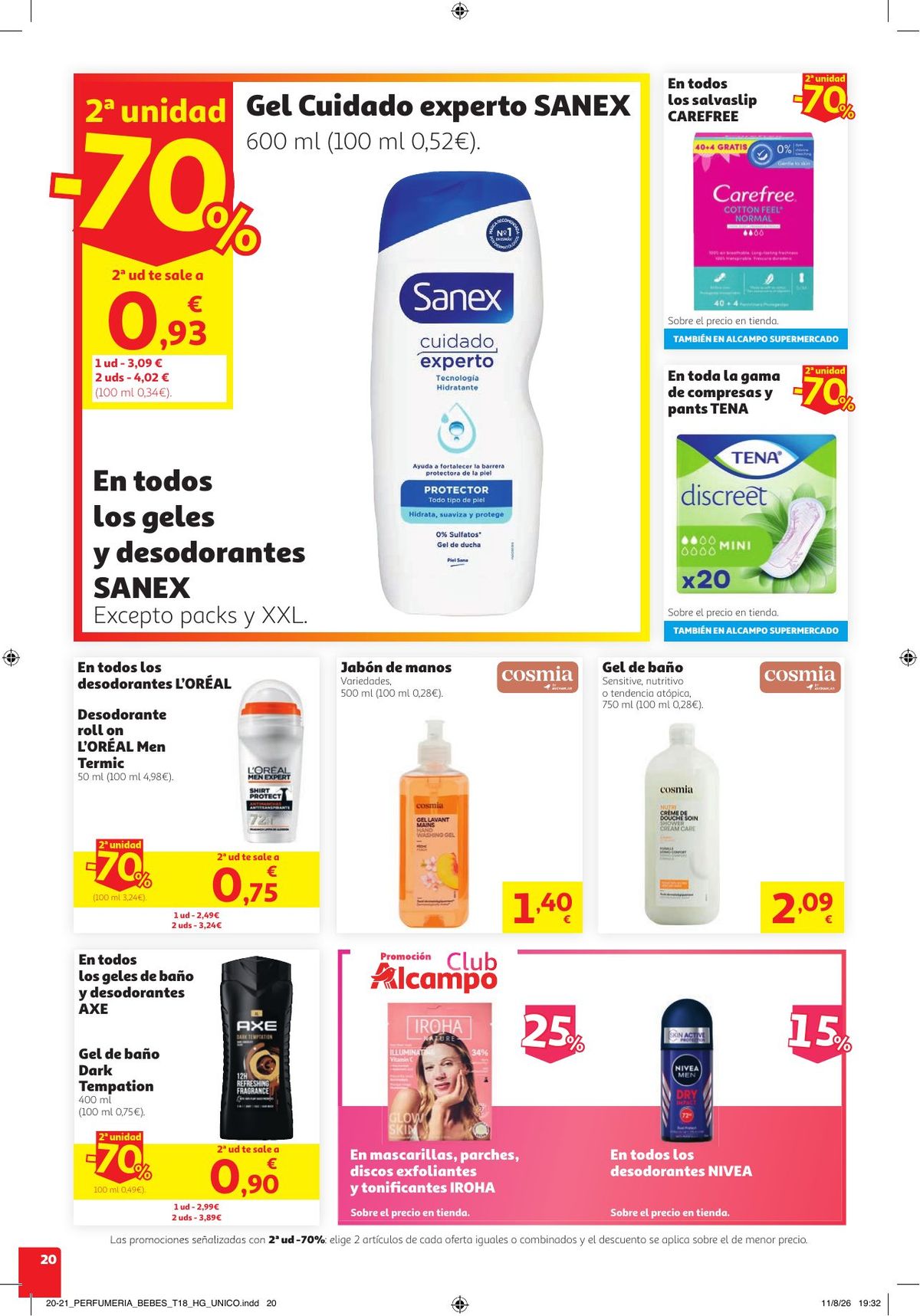 Folleto Alcampo · 2ª Unidad -70% en Cientos de Articulos — Página 20