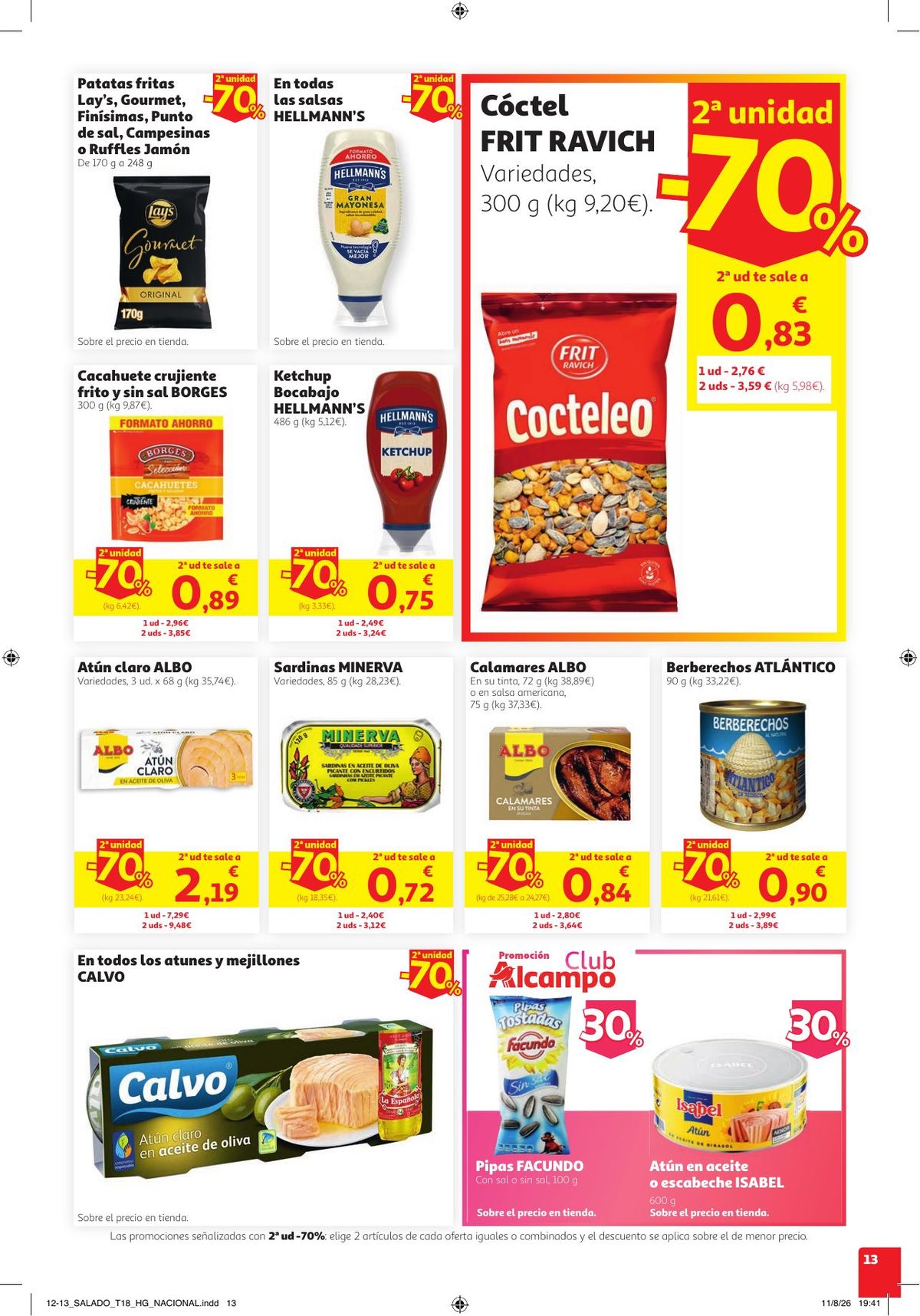 Folleto Alcampo · Catalán 2ª Unidad -70% en Cientos de Articulos — Página 13