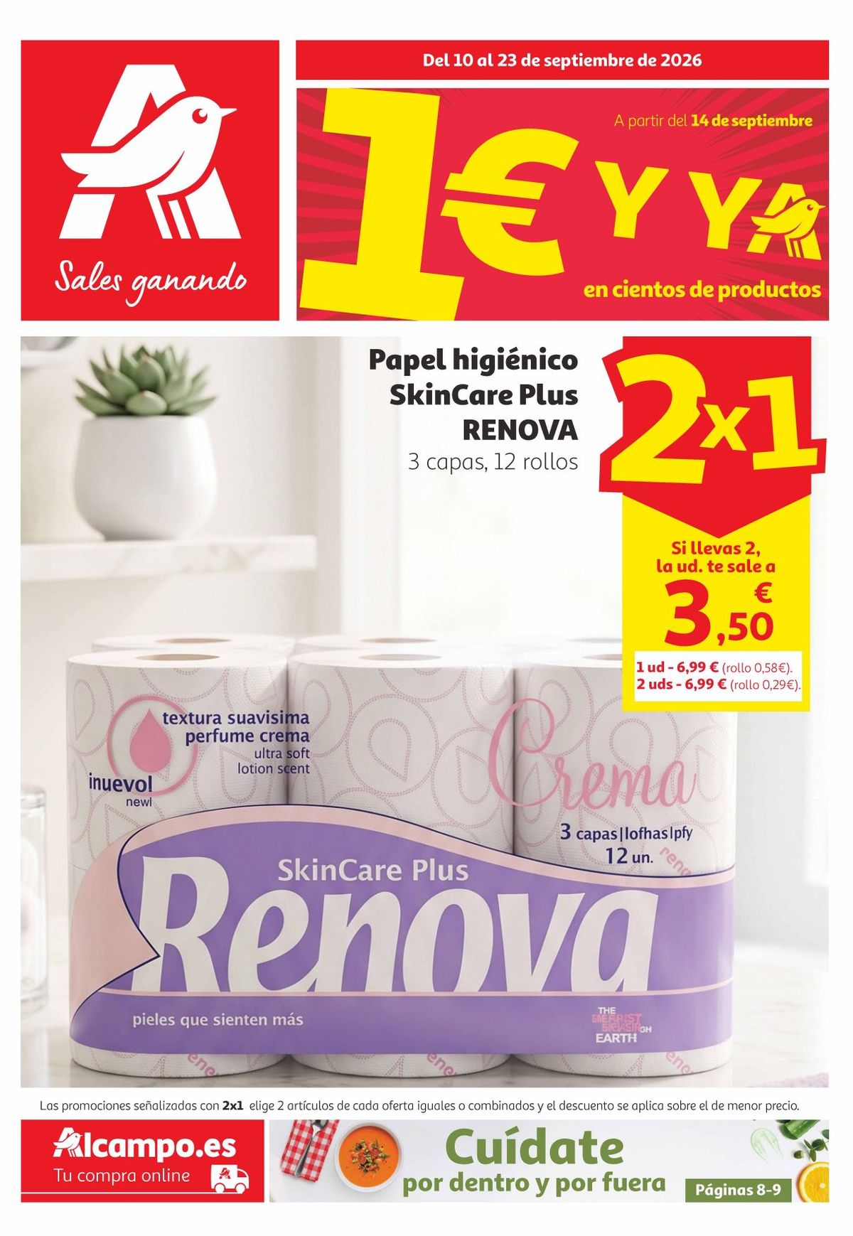 Folleto Alcampo · Trafico 19 (Canarias) — Página 1
