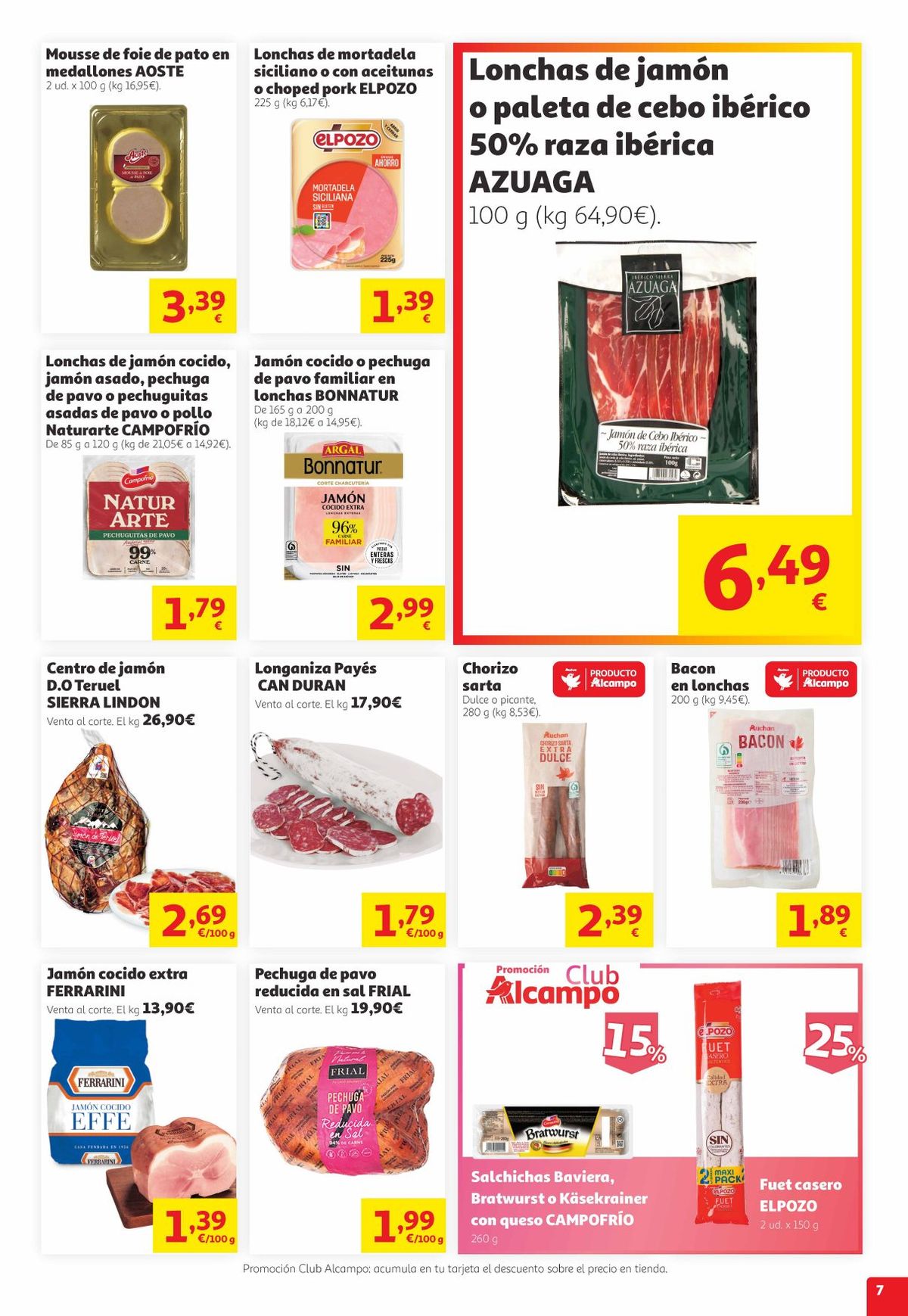 Folleto Alcampo · Trafico 19 (Canarias) — Página 7