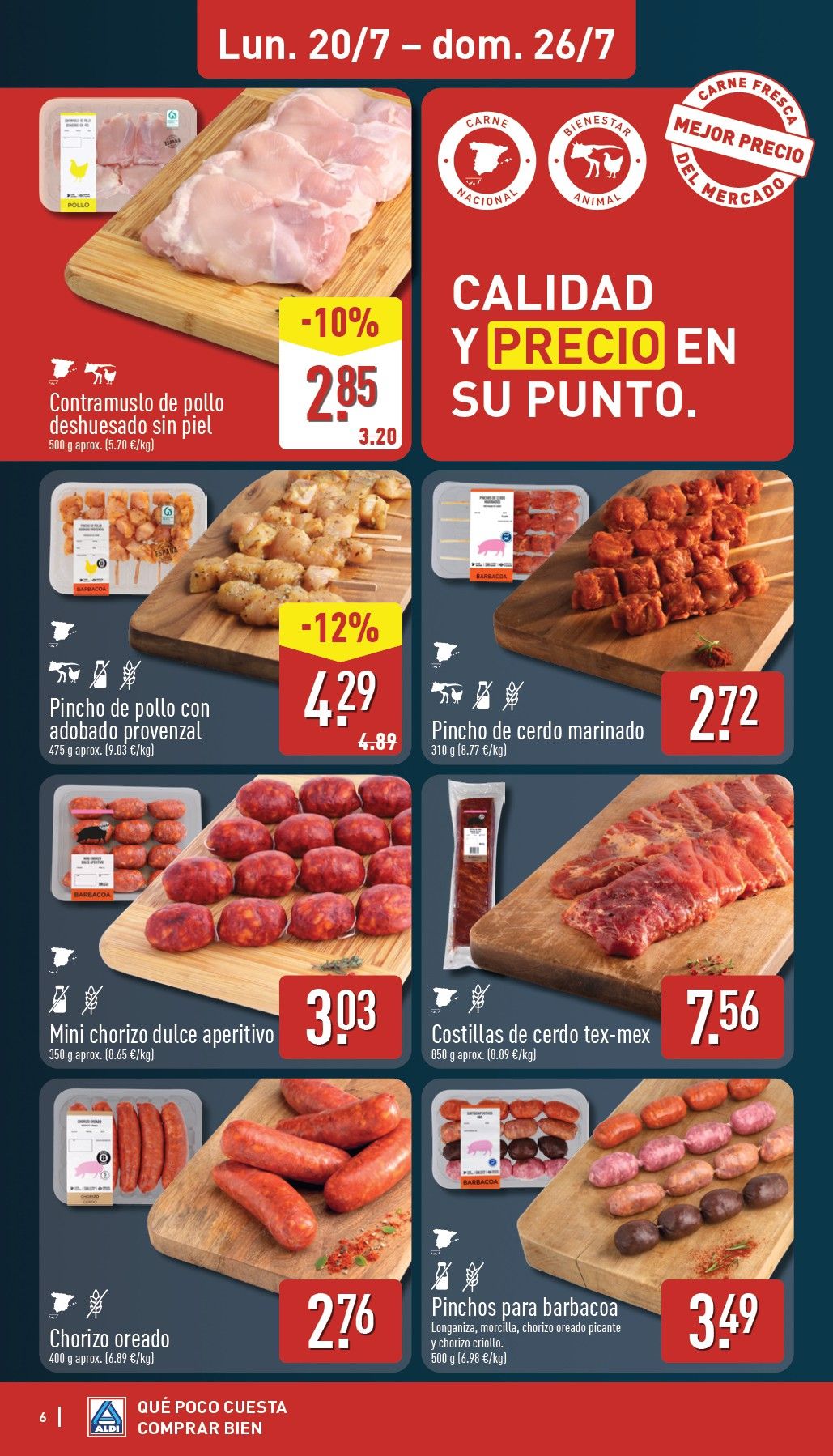 Folleto Aldi · 20 de julio de 2026 – 26 de julio de 2026 — Página 6
