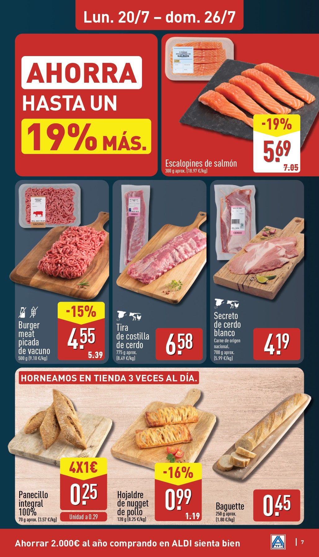Folleto Aldi · 20 de julio de 2026 – 26 de julio de 2026 — Página 7
