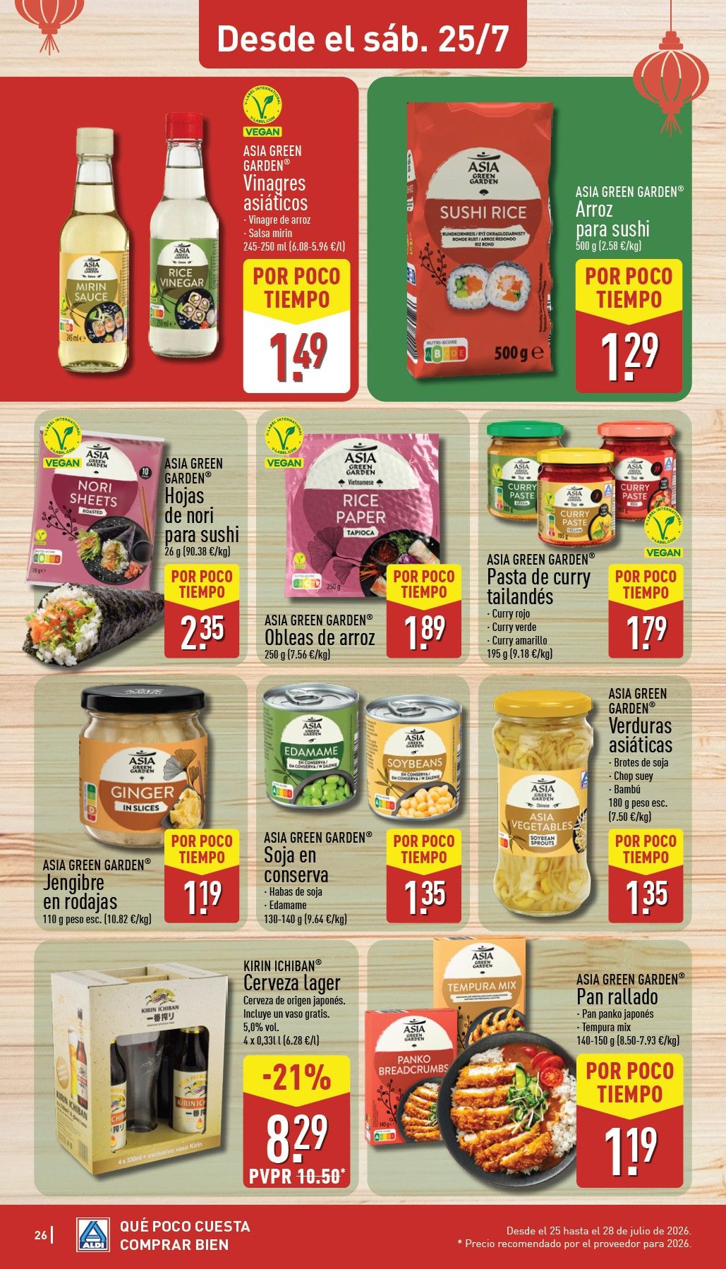 Folleto Aldi · 20 de julio de 2026 – 26 de julio de 2026 — Página 26