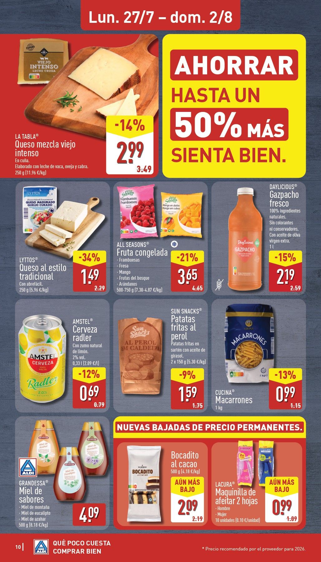 Folleto Aldi · 27 de julio de 2026 – 2 de agosto de 2026 — Página 10
