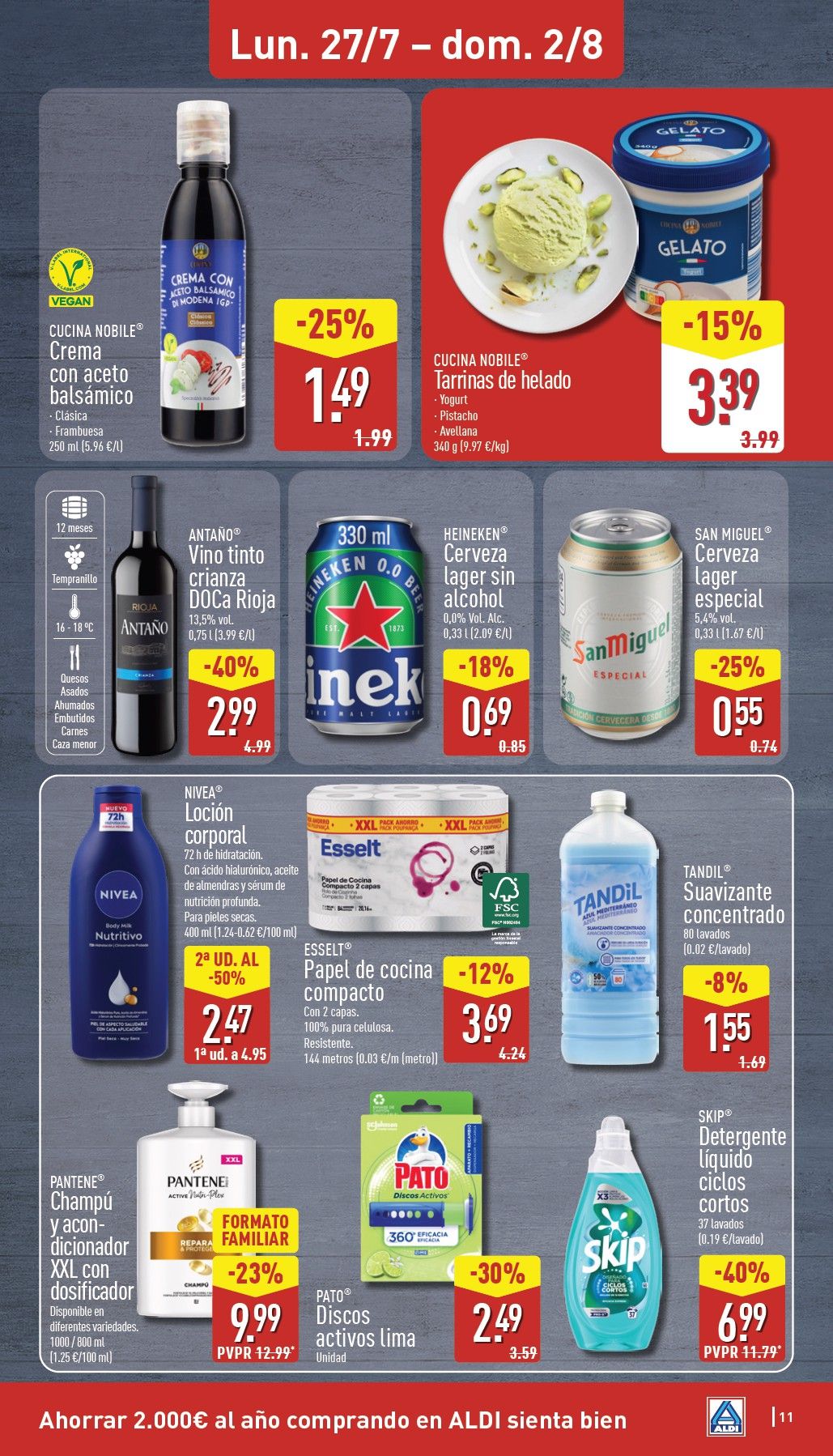 Folleto Aldi · 27 de julio de 2026 – 2 de agosto de 2026 — Página 11