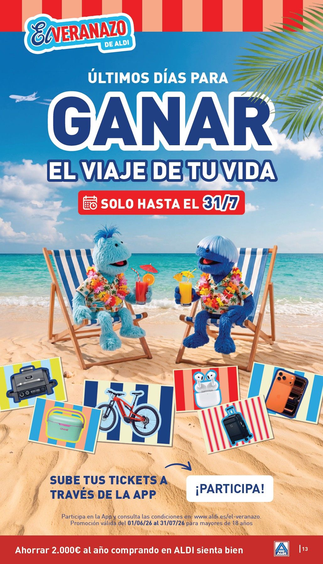 Folleto Aldi · 27 de julio de 2026 – 2 de agosto de 2026 — Página 13