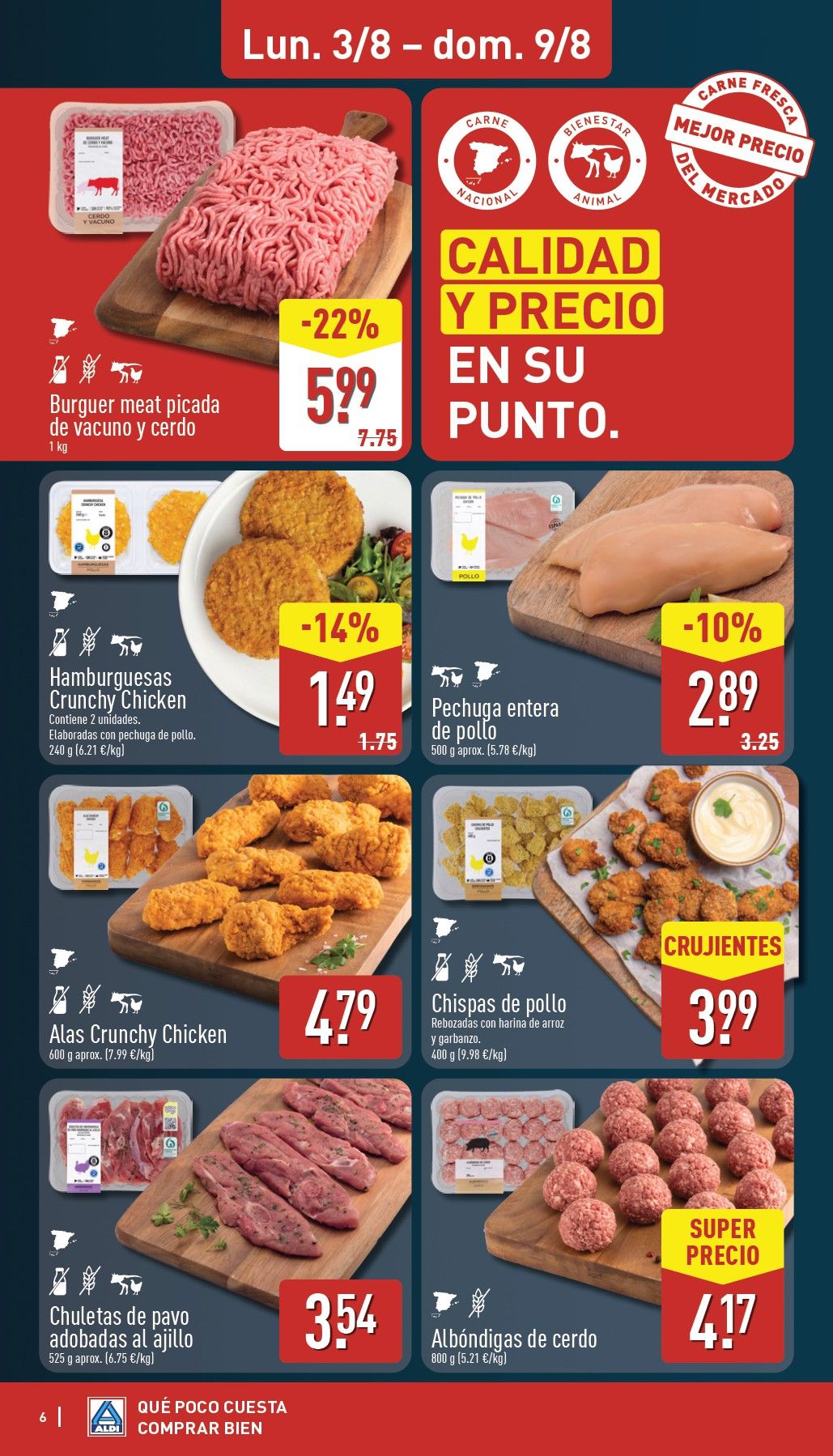 Folleto Aldi · 3 de agosto de 2026 – 9 de agosto de 2026 — Página 6