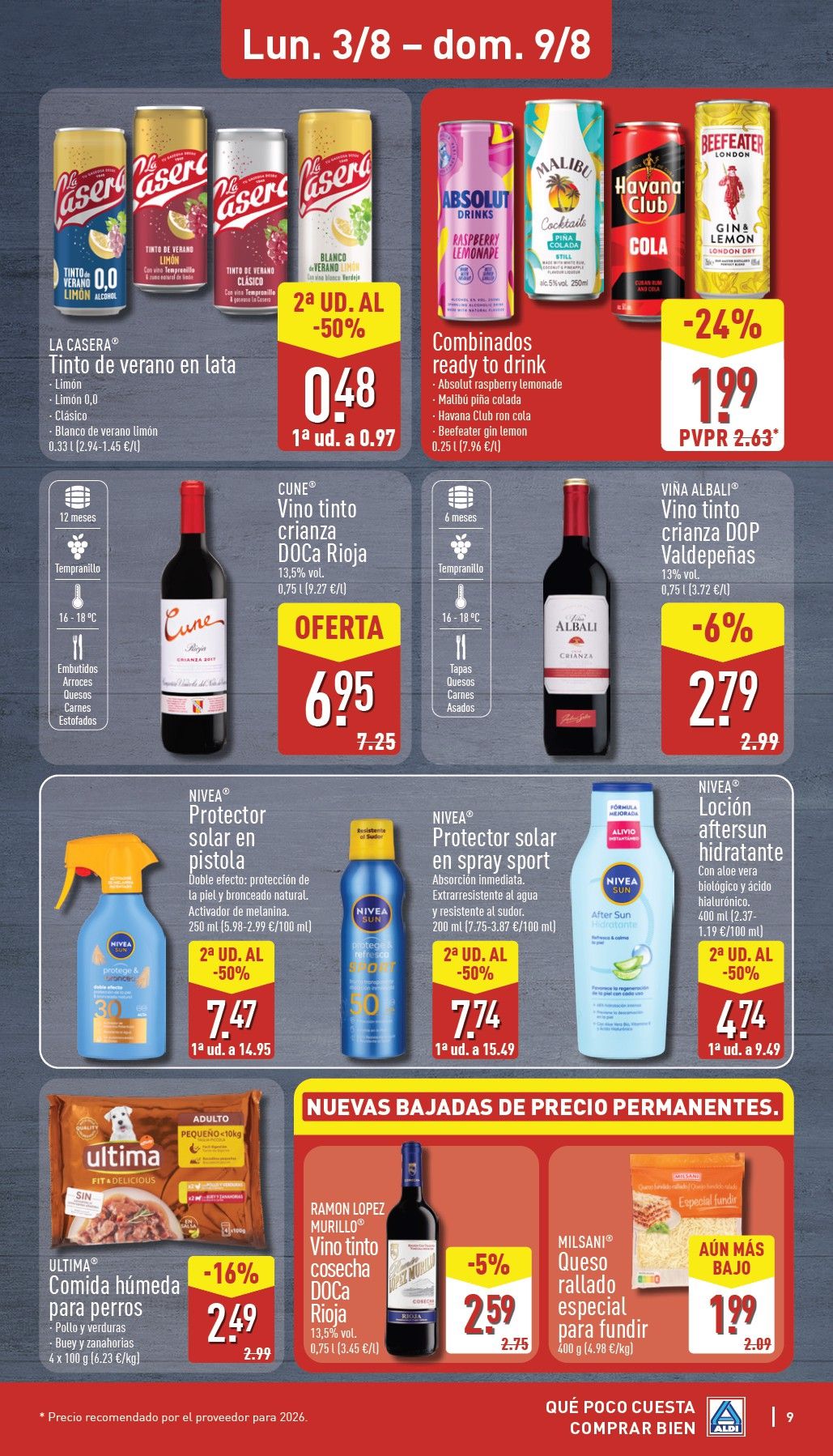 Folleto Aldi · 3 de agosto de 2026 – 9 de agosto de 2026 — Página 9