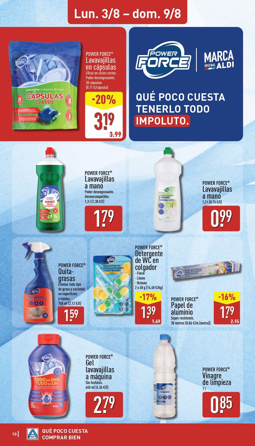 Folleto Aldi · 3 de agosto de 2026 – 9 de agosto de 2026 — Página 10