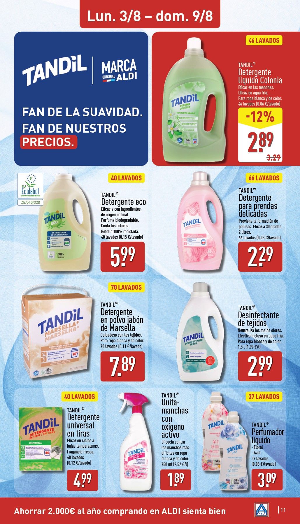 Folleto Aldi · 3 de agosto de 2026 – 9 de agosto de 2026 — Página 11