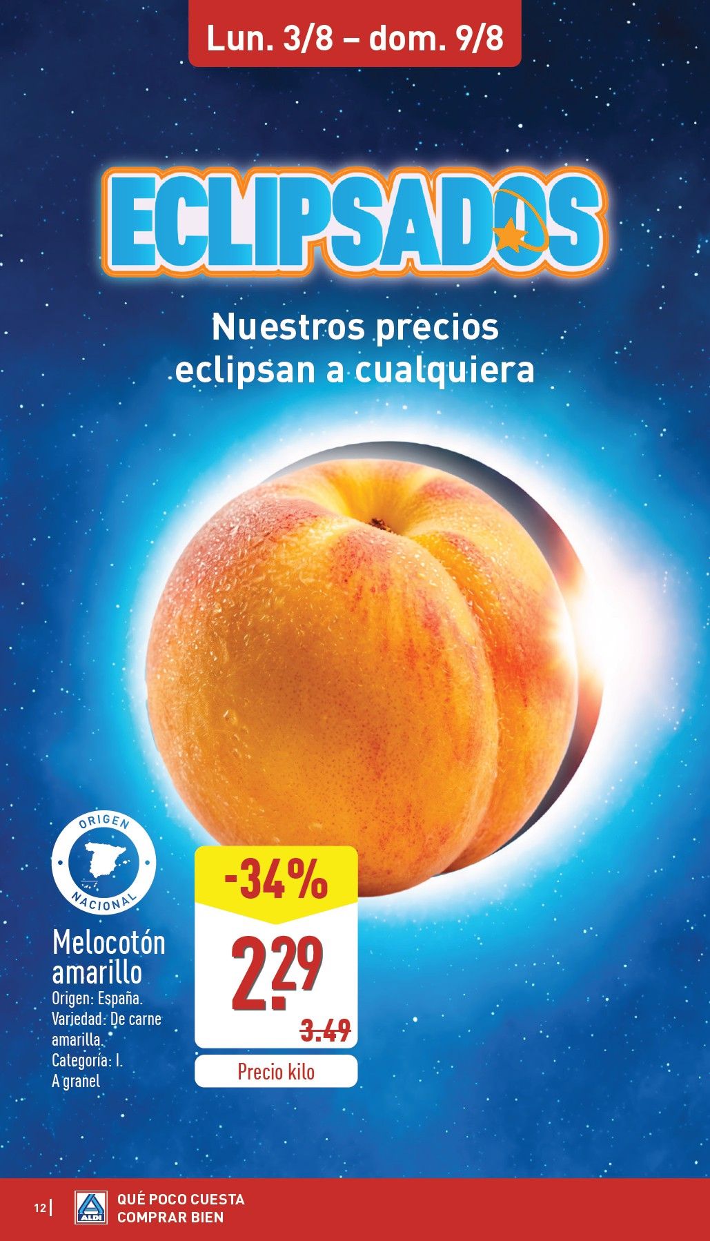 Folleto Aldi · 3 de agosto de 2026 – 9 de agosto de 2026 — Página 12