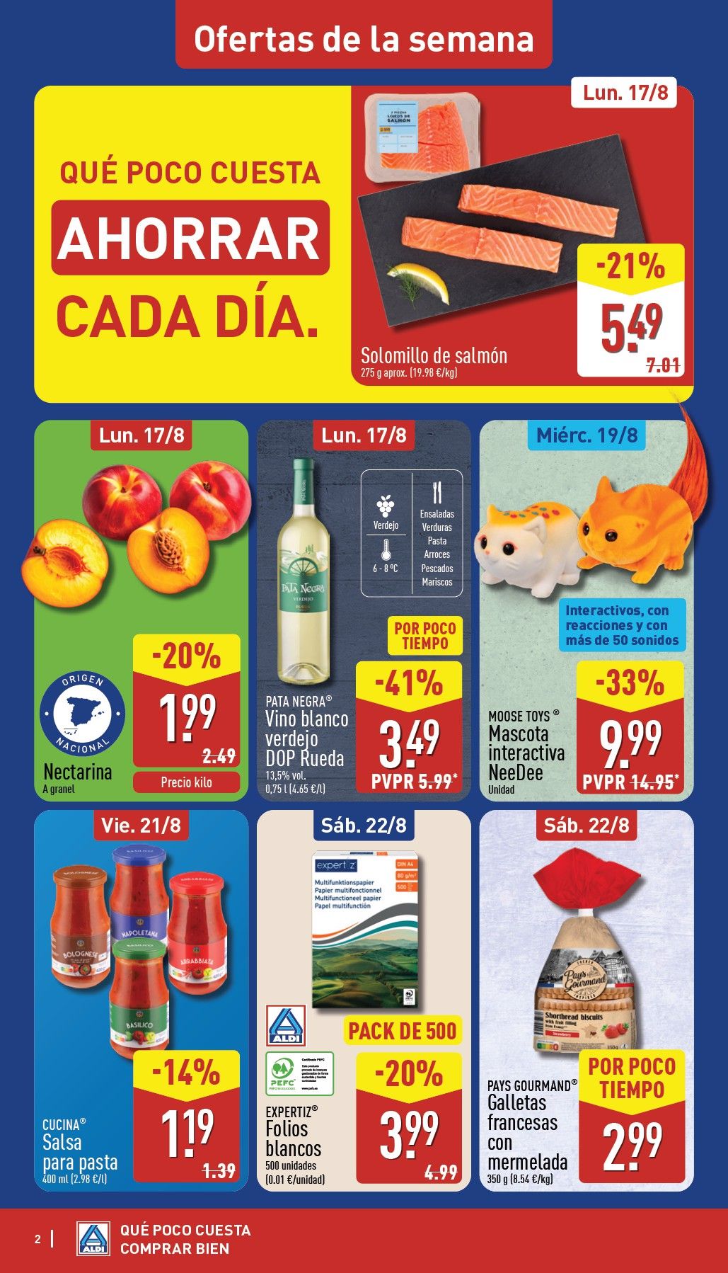 Folleto Aldi · 17 de agosto de 2026 – 23 de agosto de 2026 — Página 2