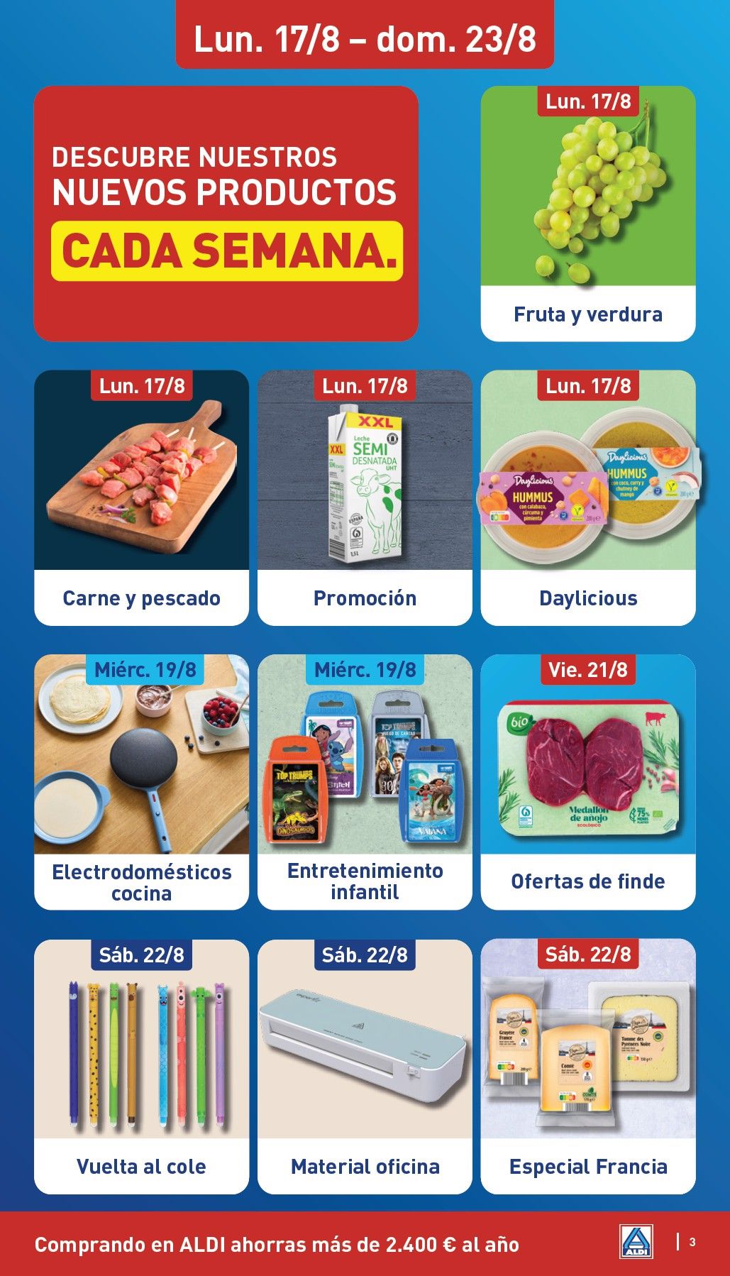 Folleto Aldi · 17 de agosto de 2026 – 23 de agosto de 2026 — Página 3
