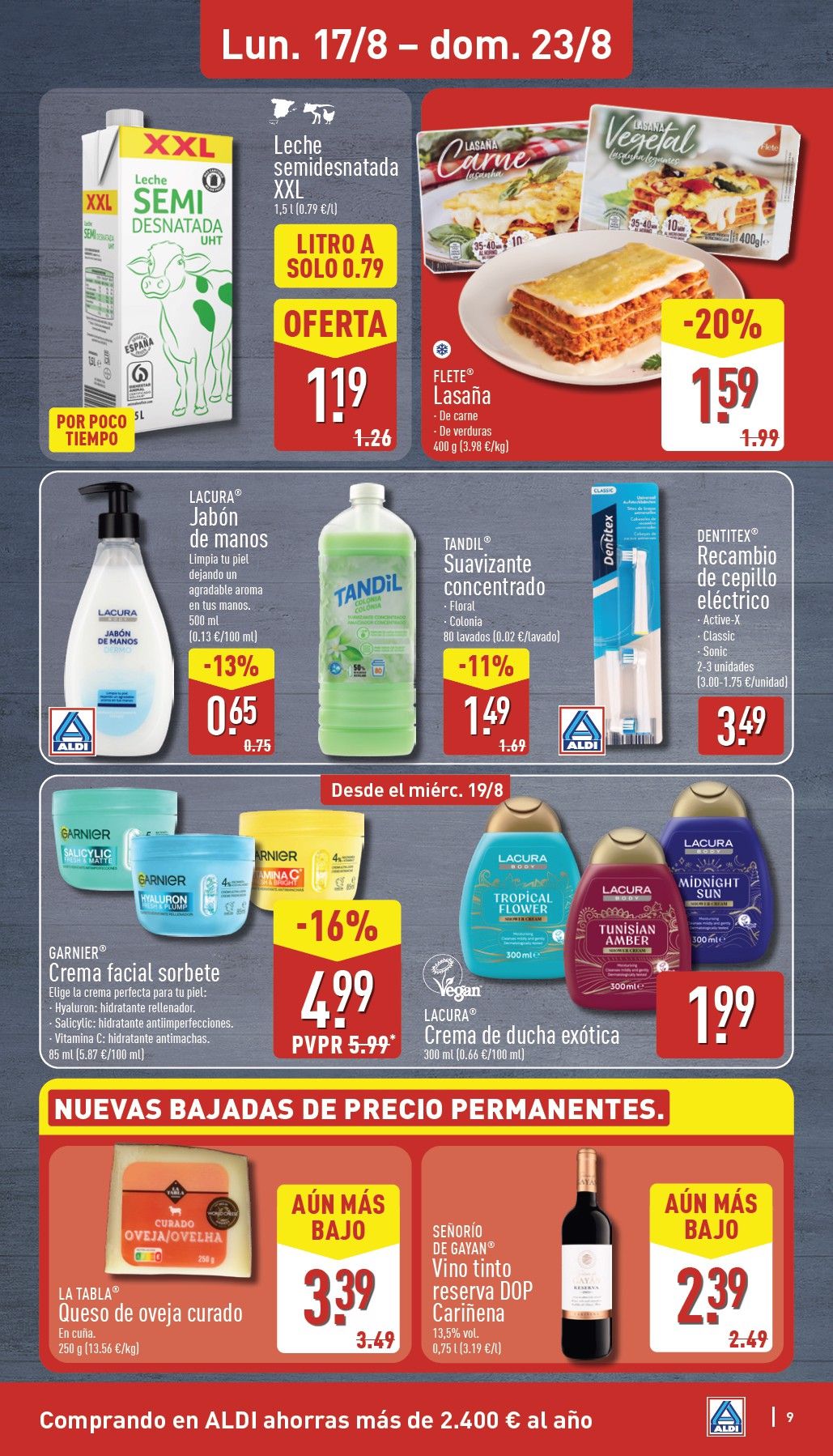 Folleto Aldi · 17 de agosto de 2026 – 23 de agosto de 2026 — Página 9