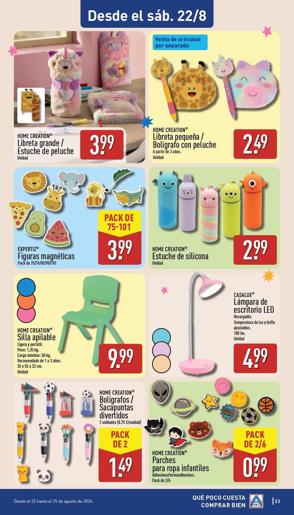 Folleto Aldi · 17 de agosto de 2026 – 23 de agosto de 2026 — Página 23